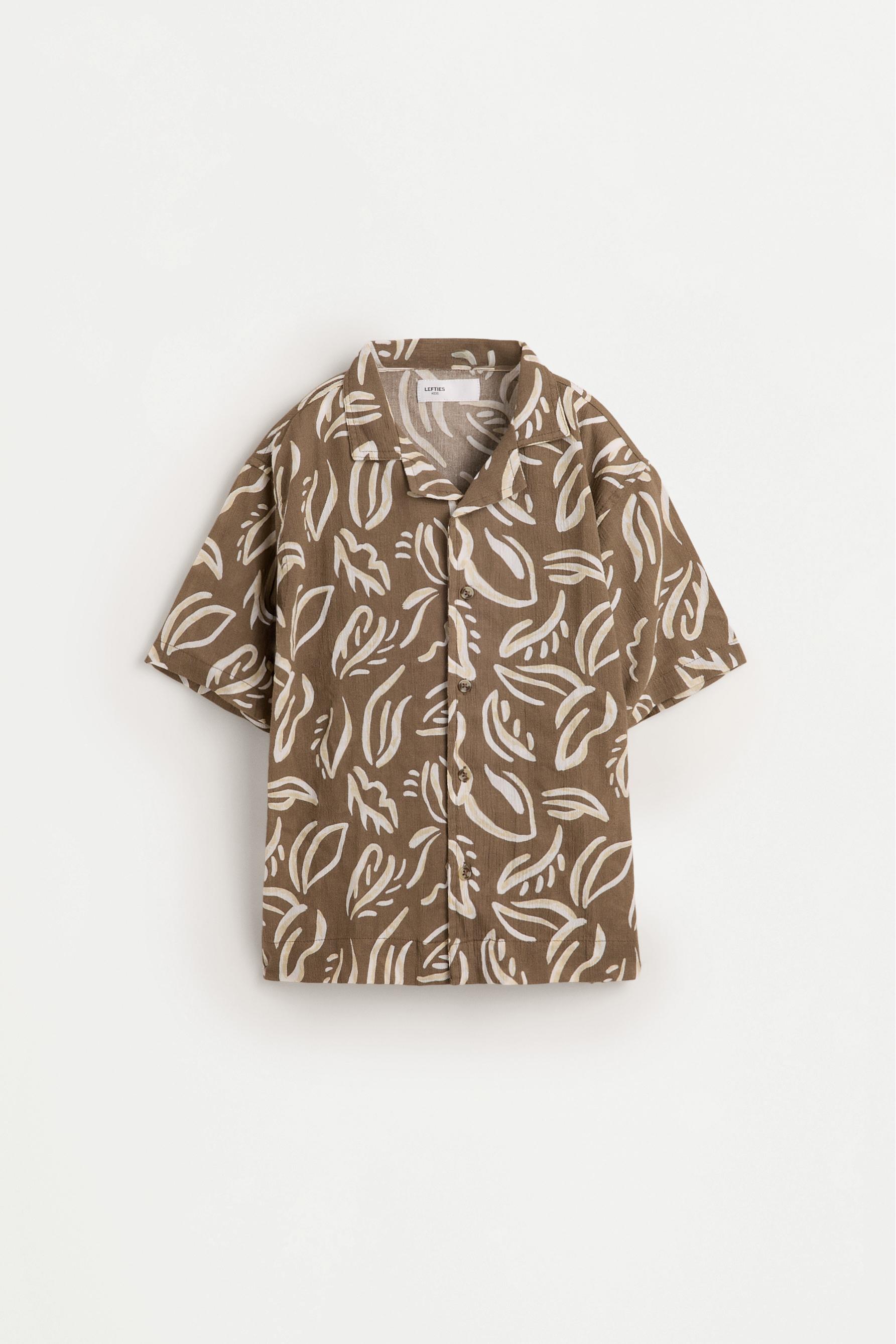 Printed Shirt — MINK
