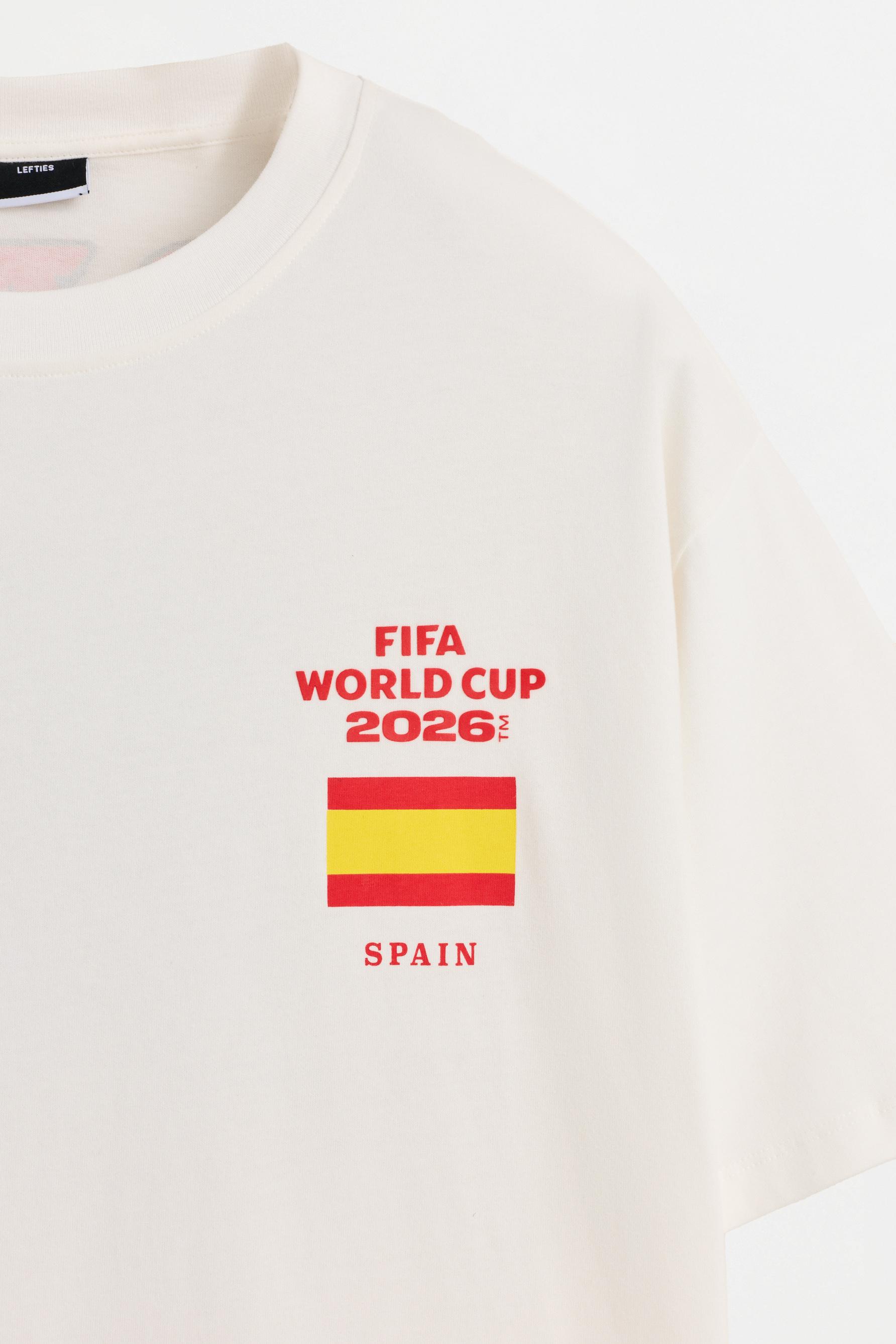 Men's | Spain FIFA World Cup 2026 Official Licensed Product T-shirt — OFF WHITE