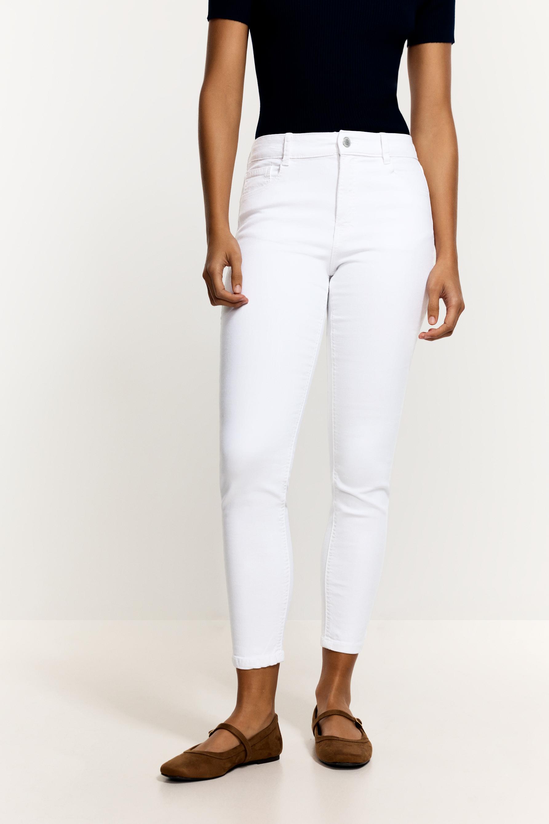 Skinny jeans — WHITE