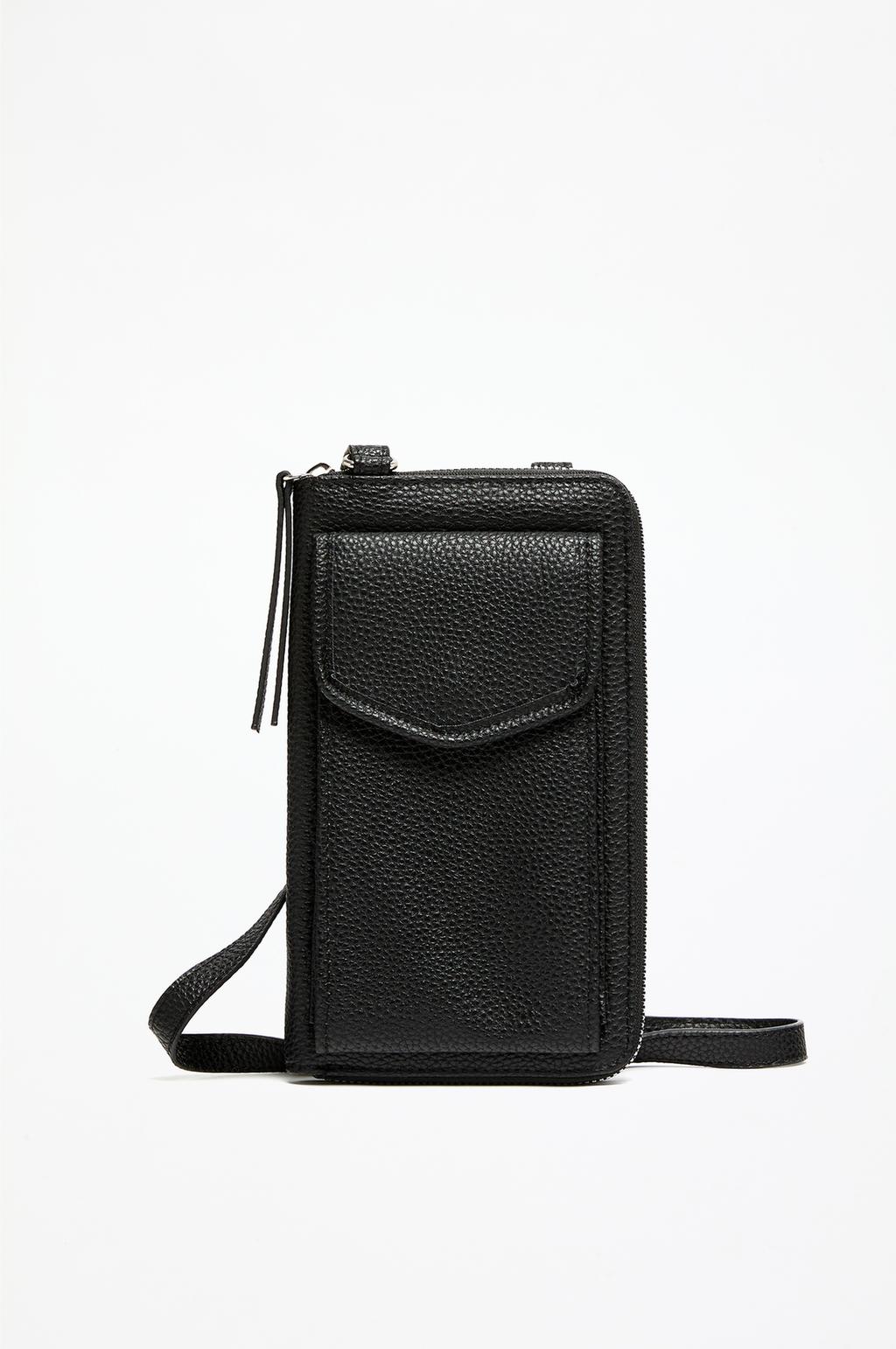 Textured mobile phone bag