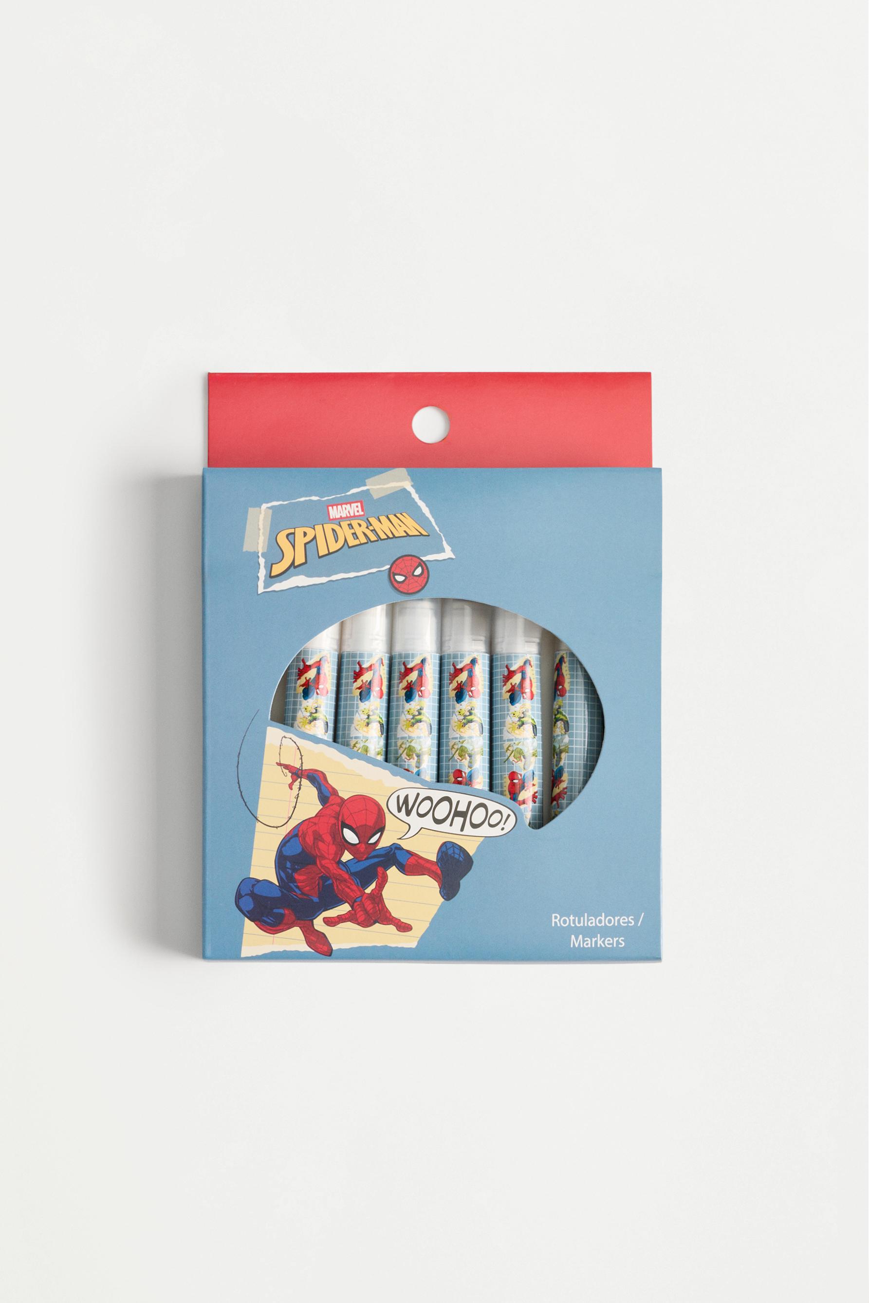 Spiderman ©Marvel Markers (Pack of 8) — RED