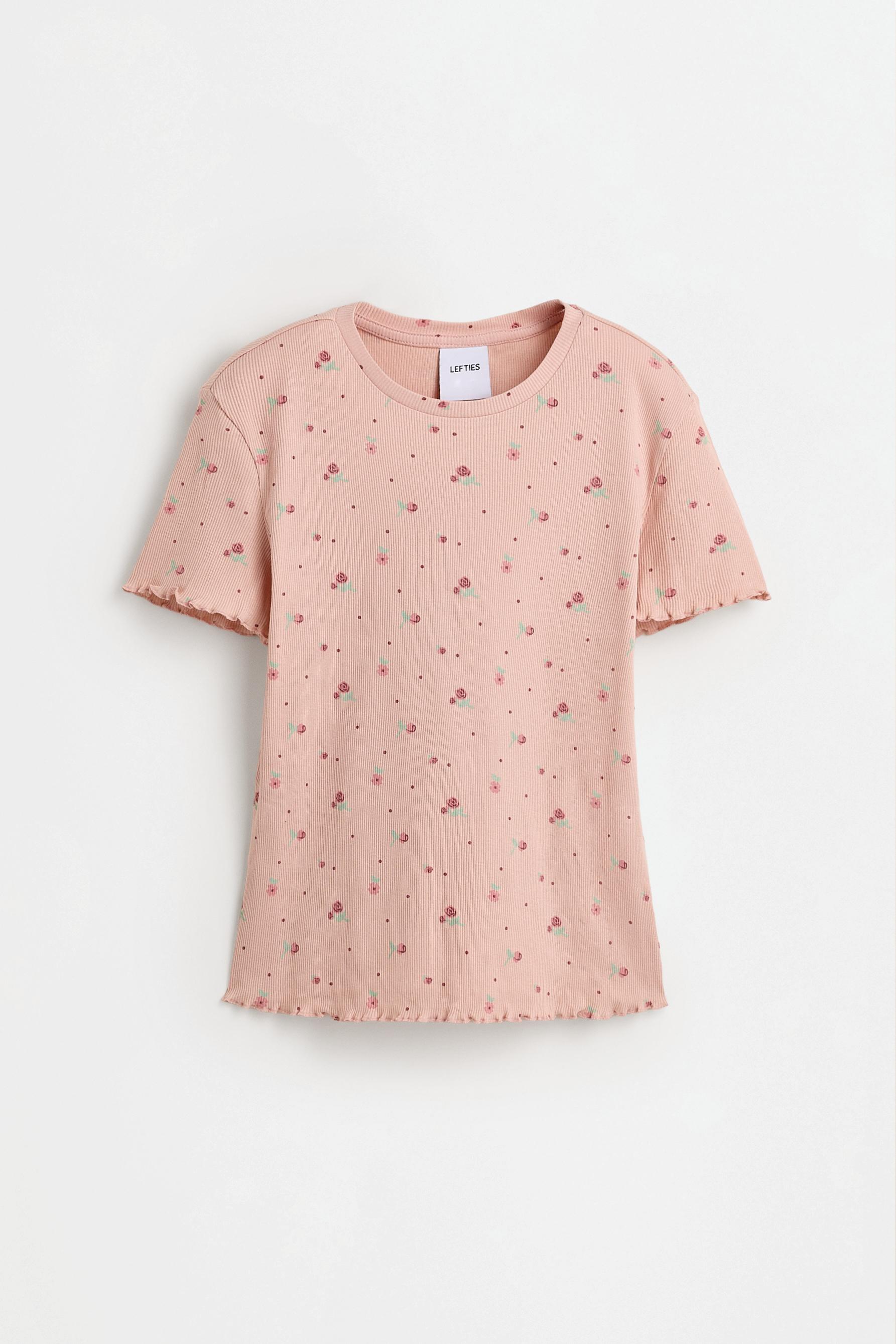 Long printed pyjamas — PASTEL PINK