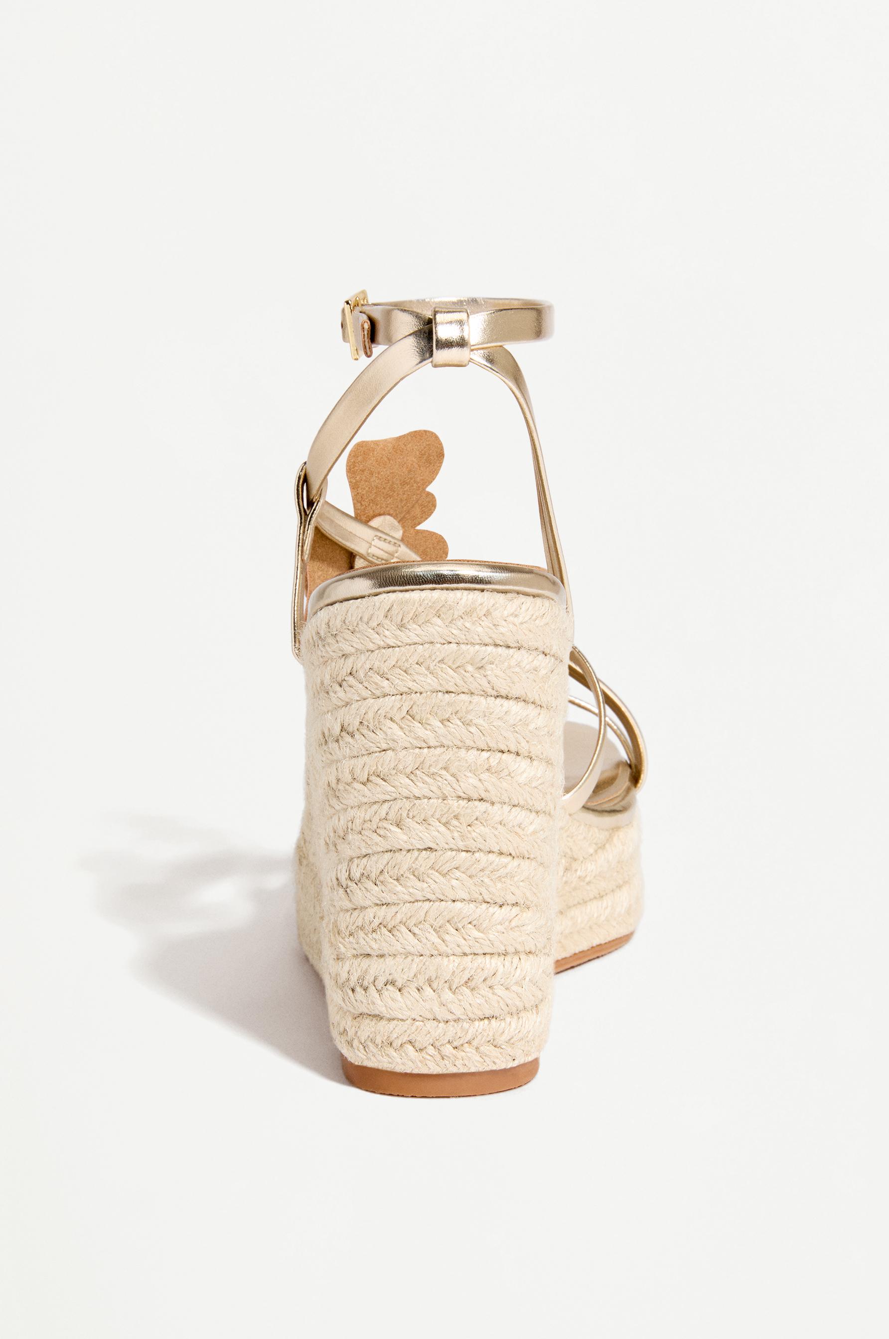 Wedge sandals — GOLD