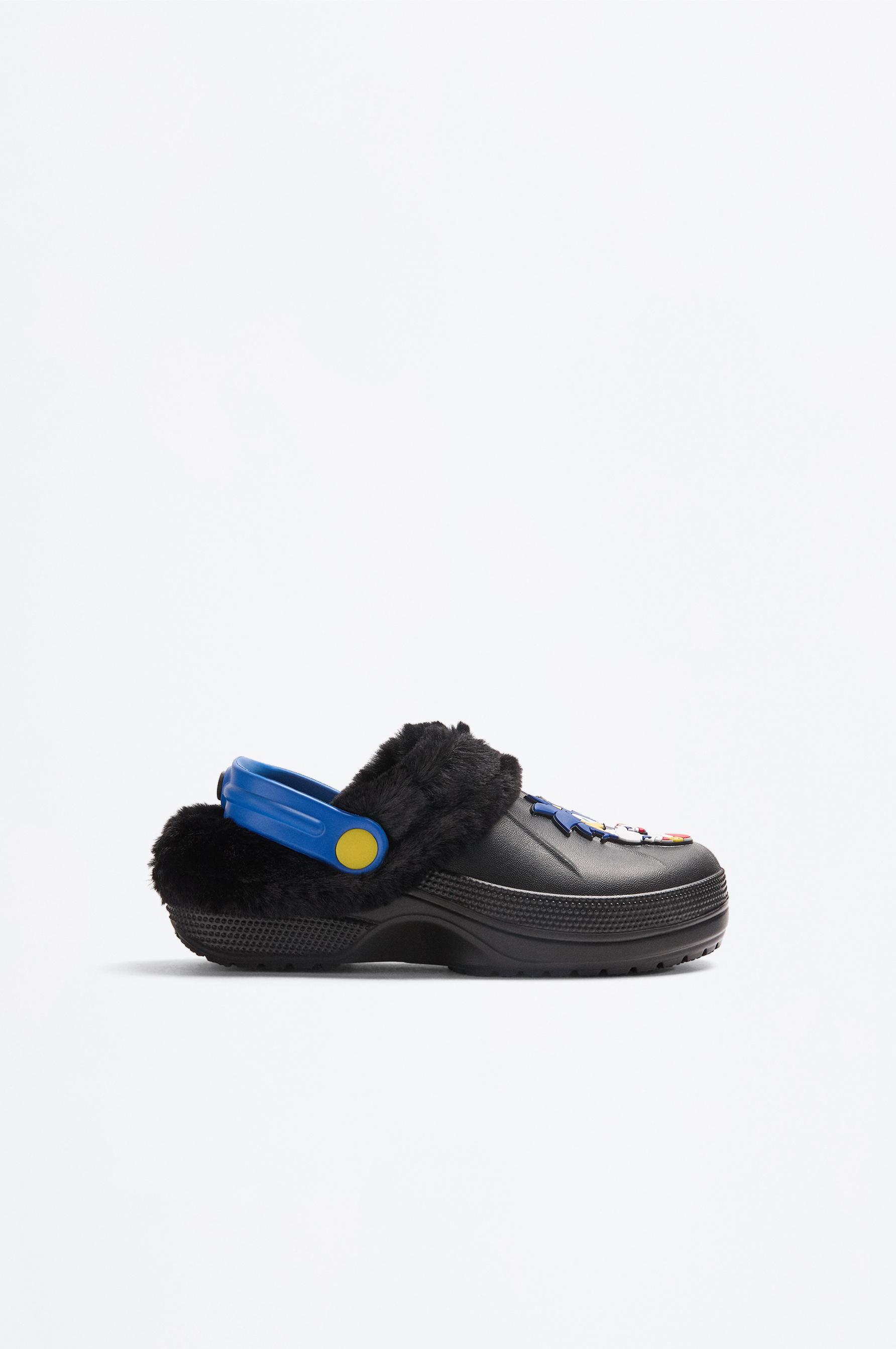 SONIC™ | SEGA lined clogs — BLACK