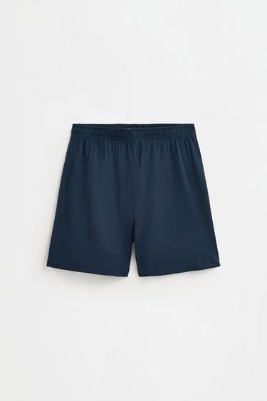Short slogan pyjamas — OCEAN BLUE 8