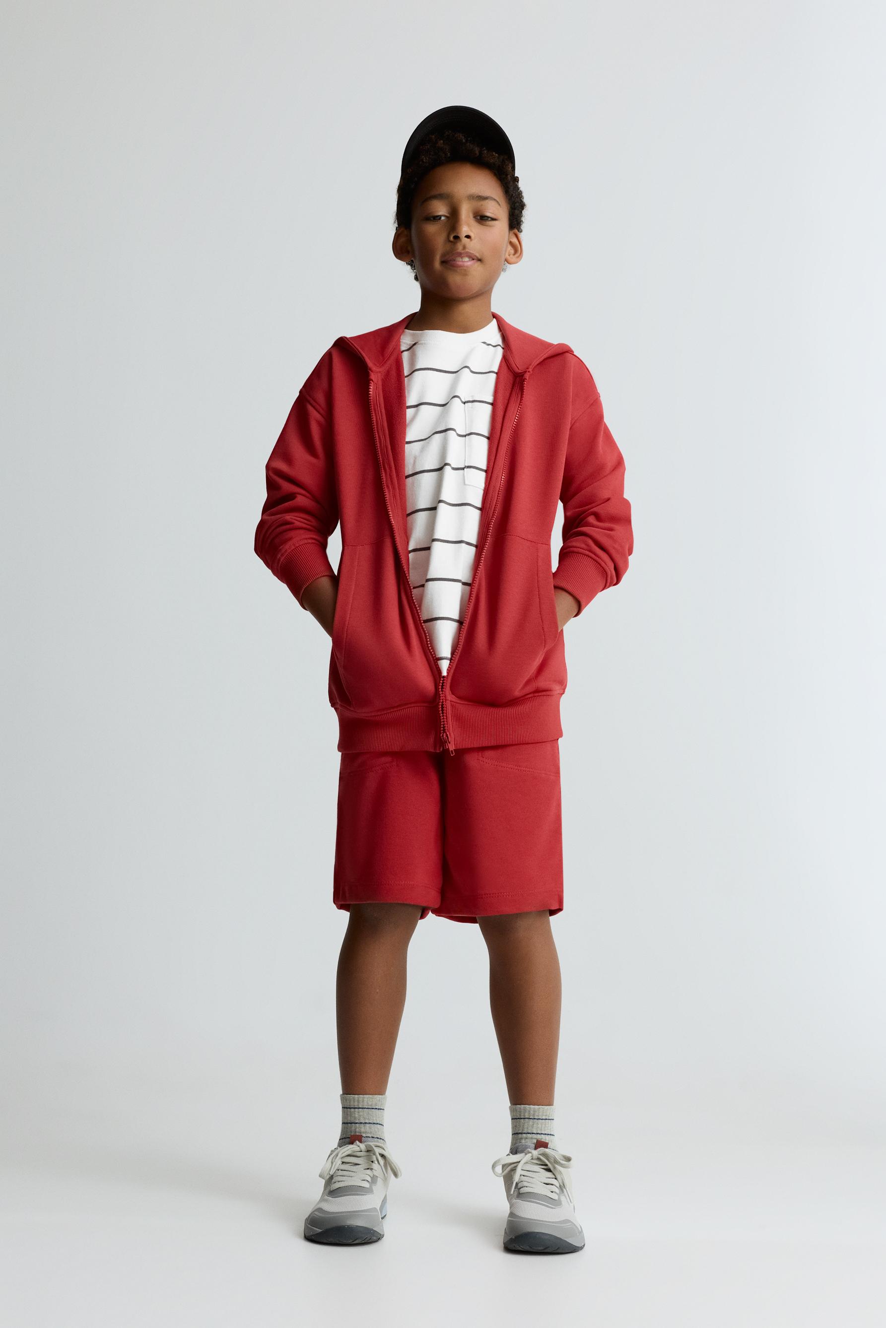 Sudadera cremallera capucha