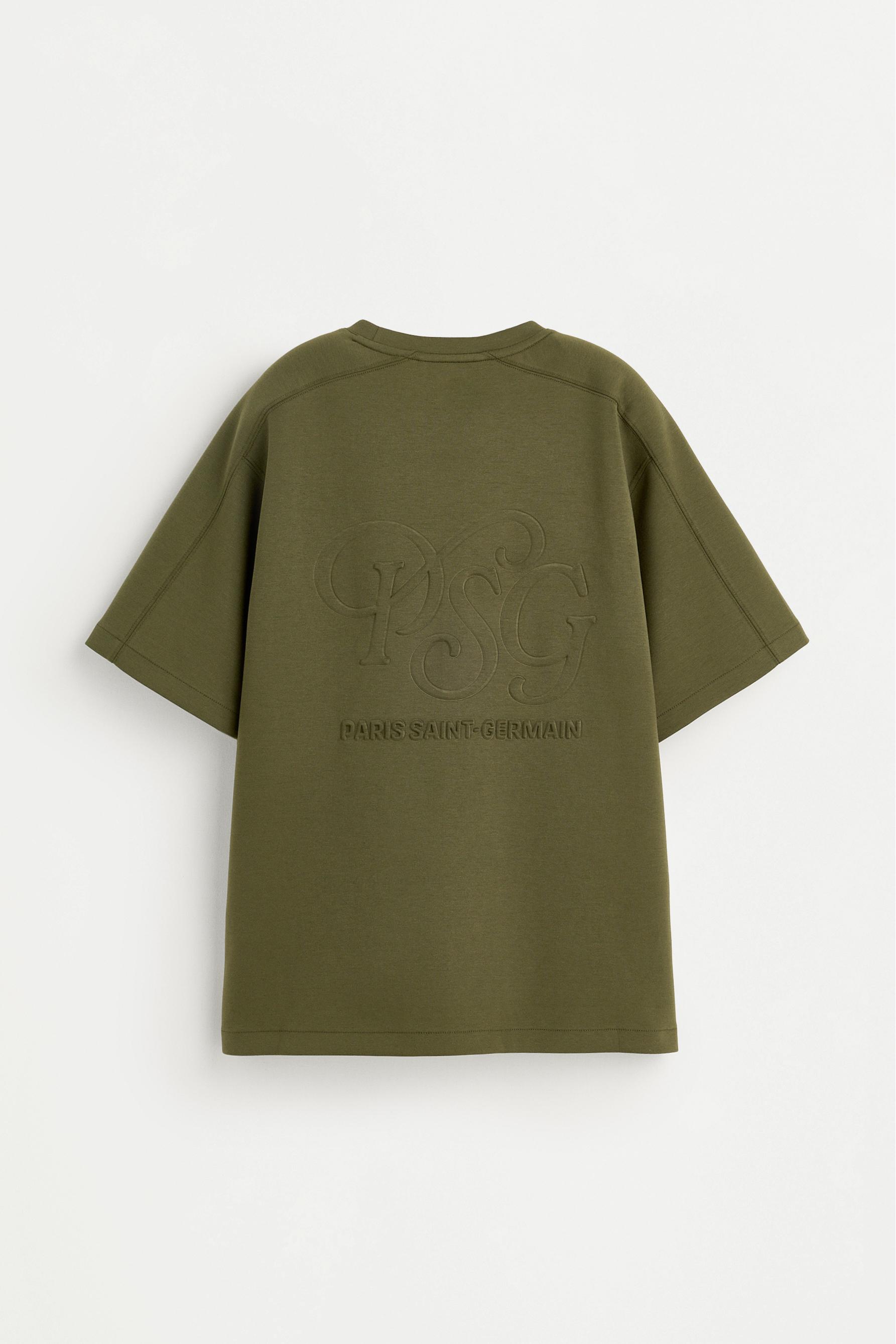 Paris Saint-Germain x Lefties interlock T-shirt — DARK KHAKI
