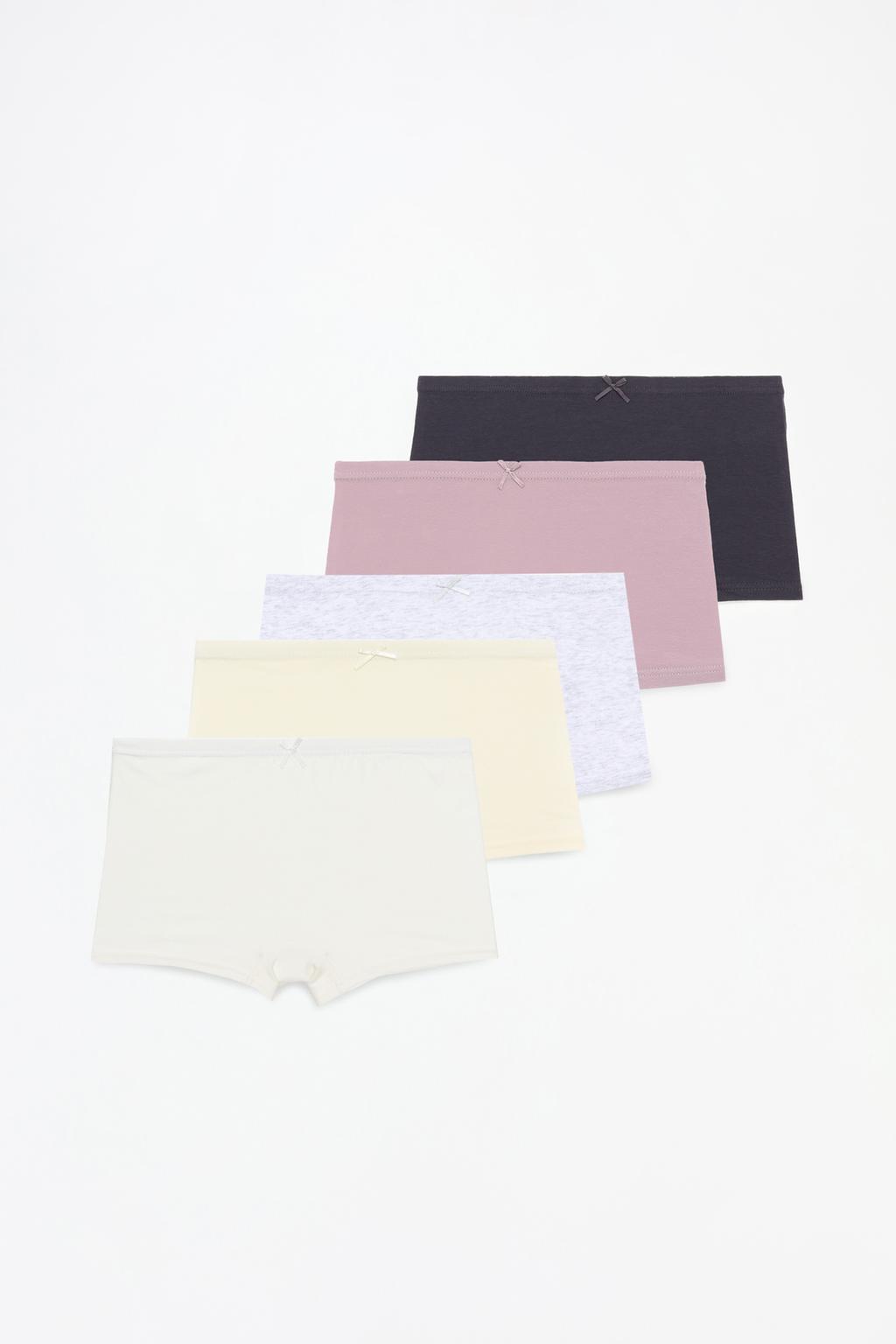 5-pack of plain boxers