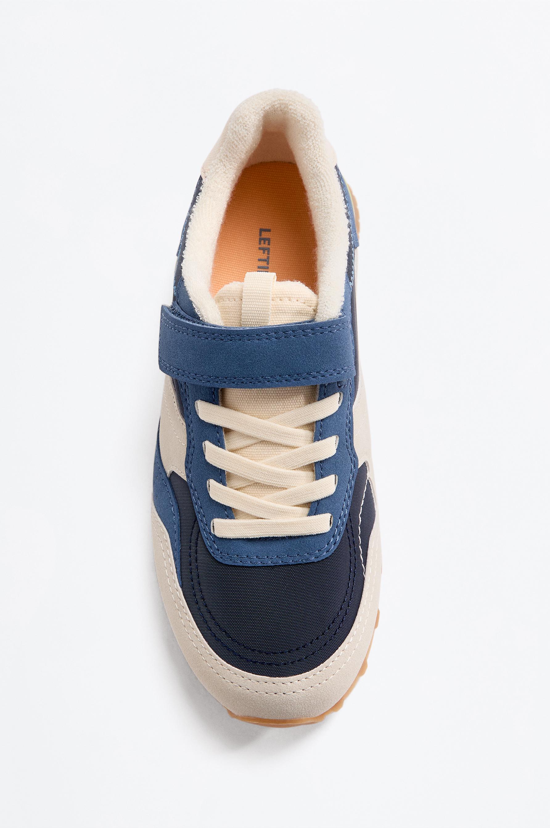 Athletic dress shoe — BLUE