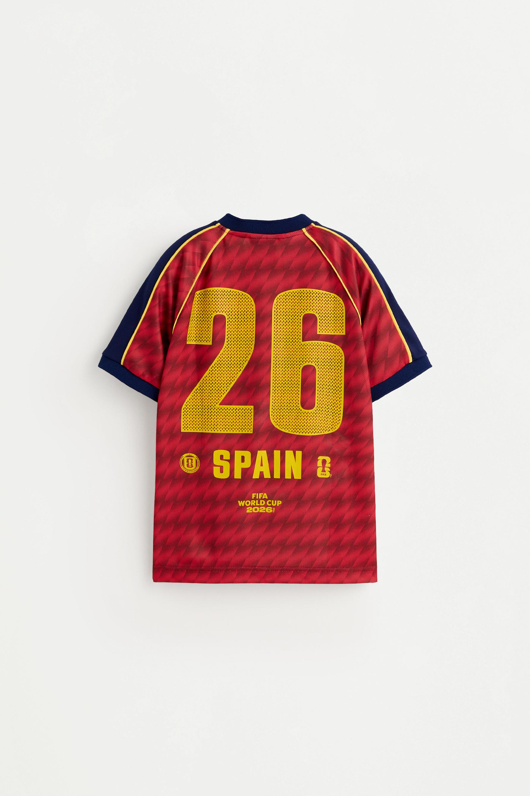 Kids | Spain FIFA World Cup™ 2026 Official Licensed Product T-shirt — RED