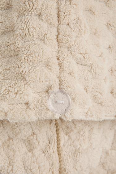 Hair towel turban — BEIGE 3