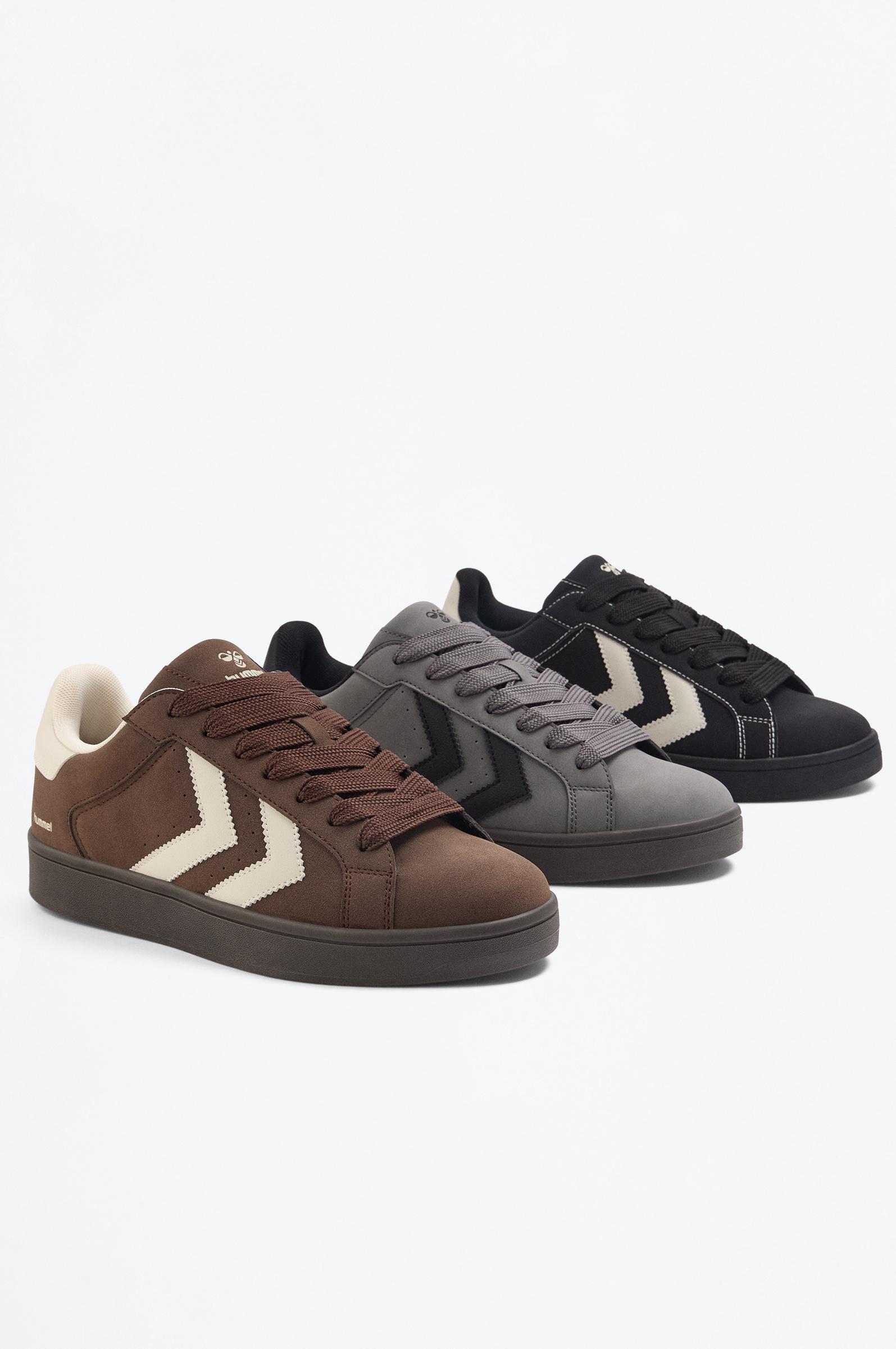 Lefties Kahverengi Lefties Hummel kaykay spor ayakkabı