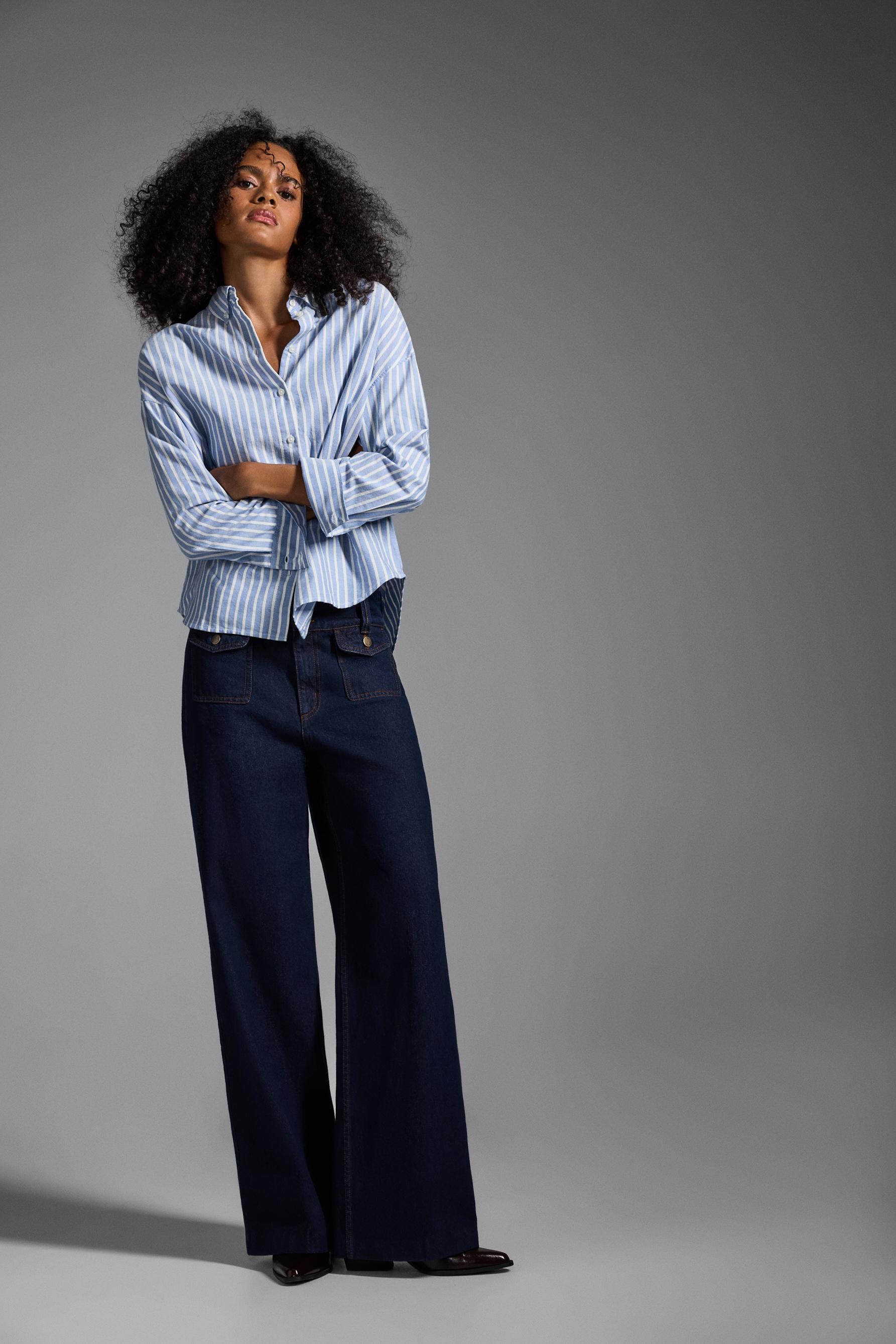 Striped Oxford shirt — STRIPED