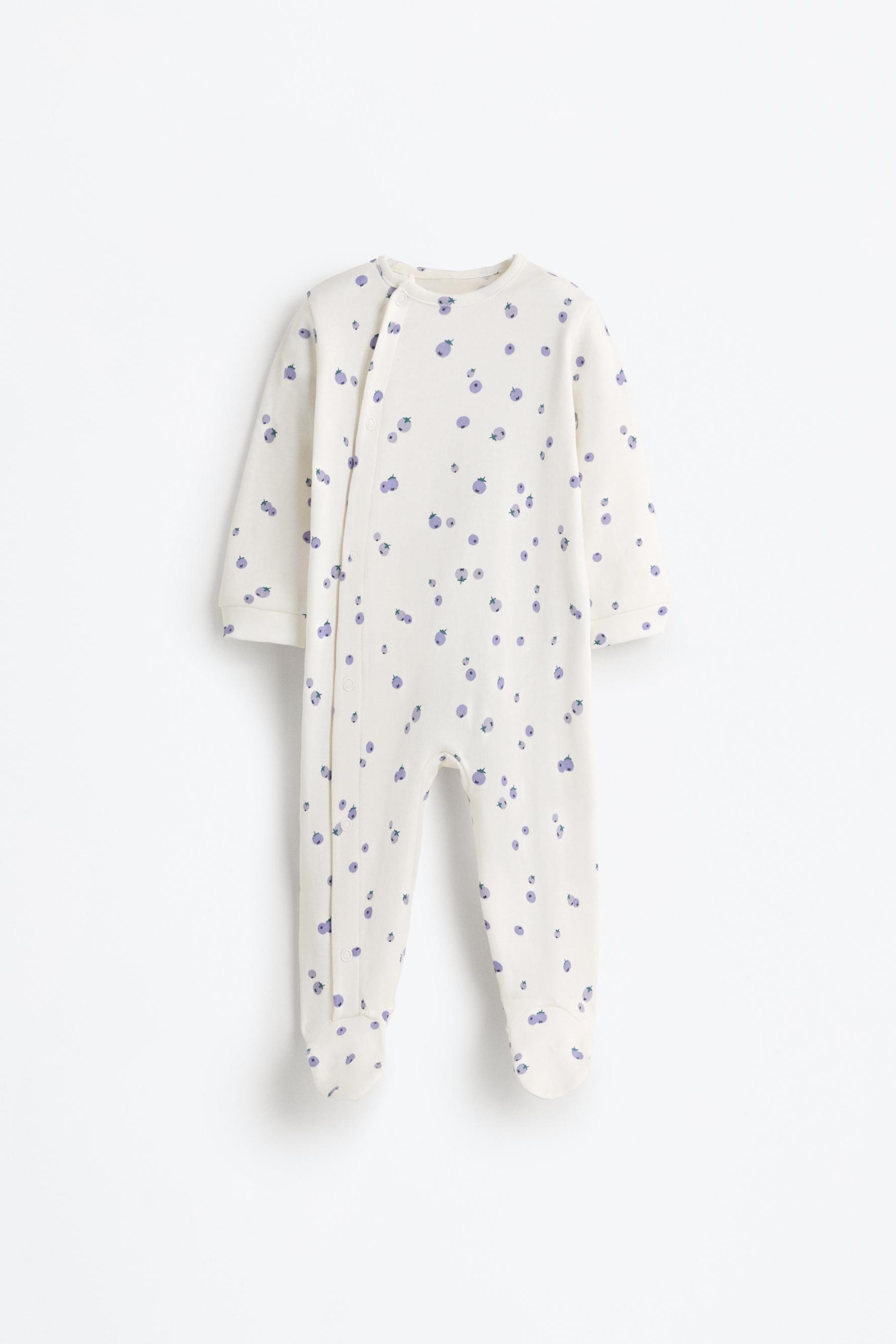 Pijama interlock estampado entero