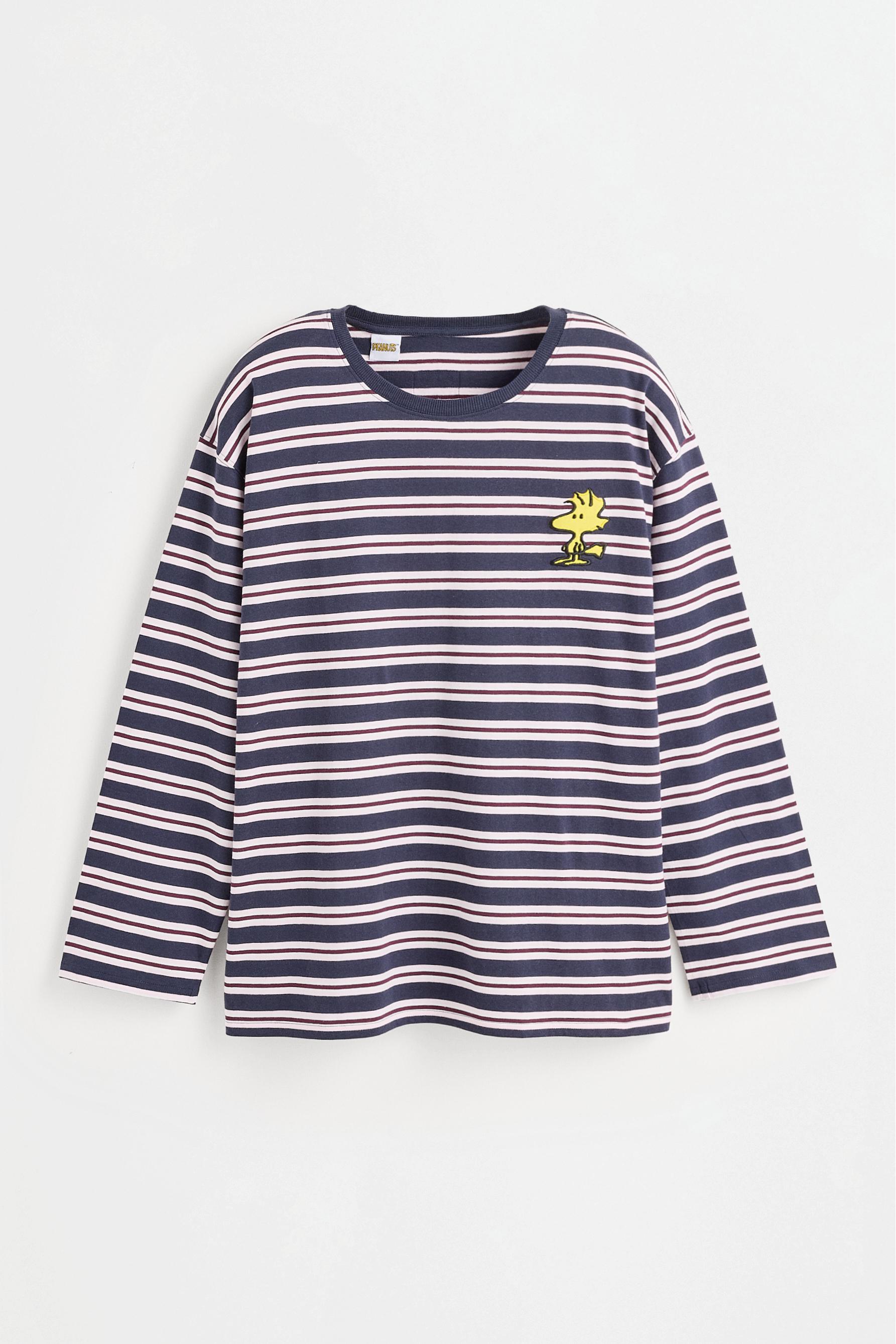 Snoopy Peanuts™ striped T-shirt — STRIPED