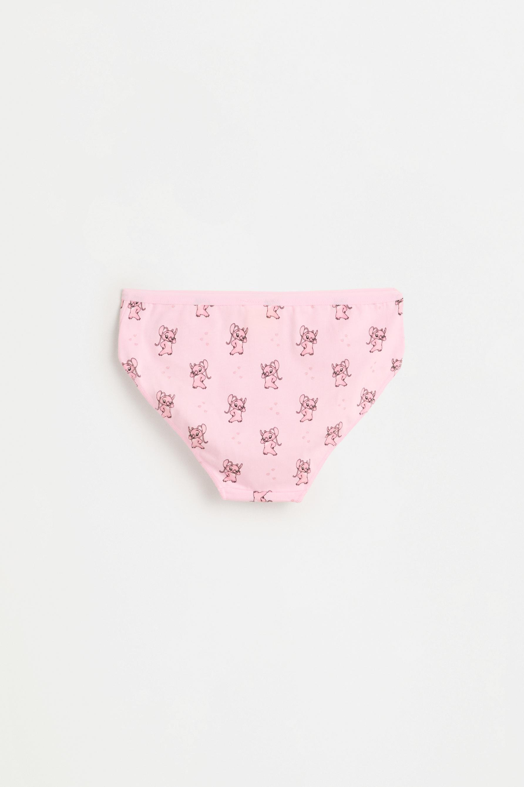 Stitch & Angel ©Disney Briefs (5-Pack) — WHITE/SKY BLUE