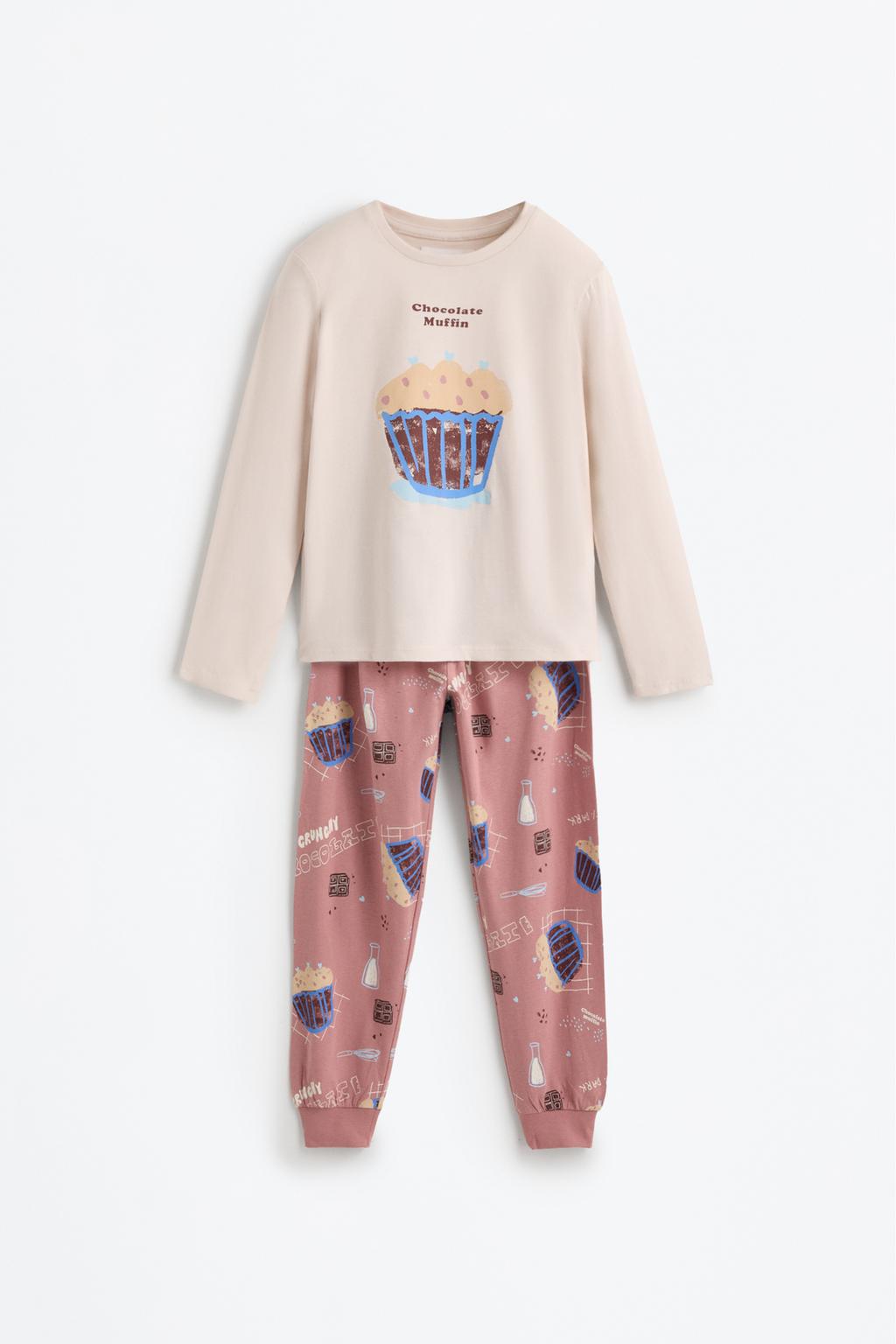 Long printed pyjamas