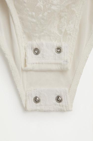 Lace bodysuit — OFF WHITE 7