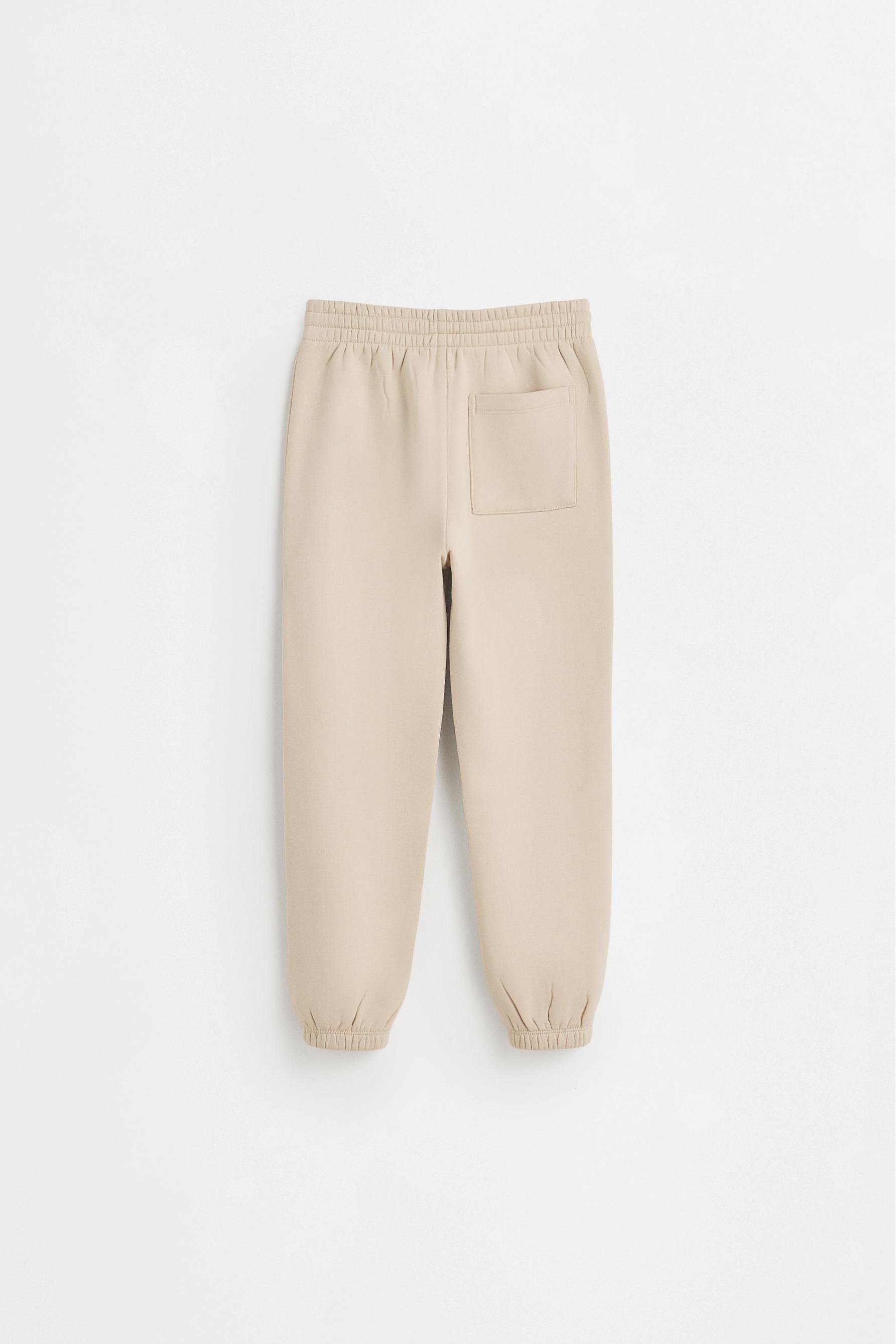 Pack of 2 plain plush trousers — NAVY