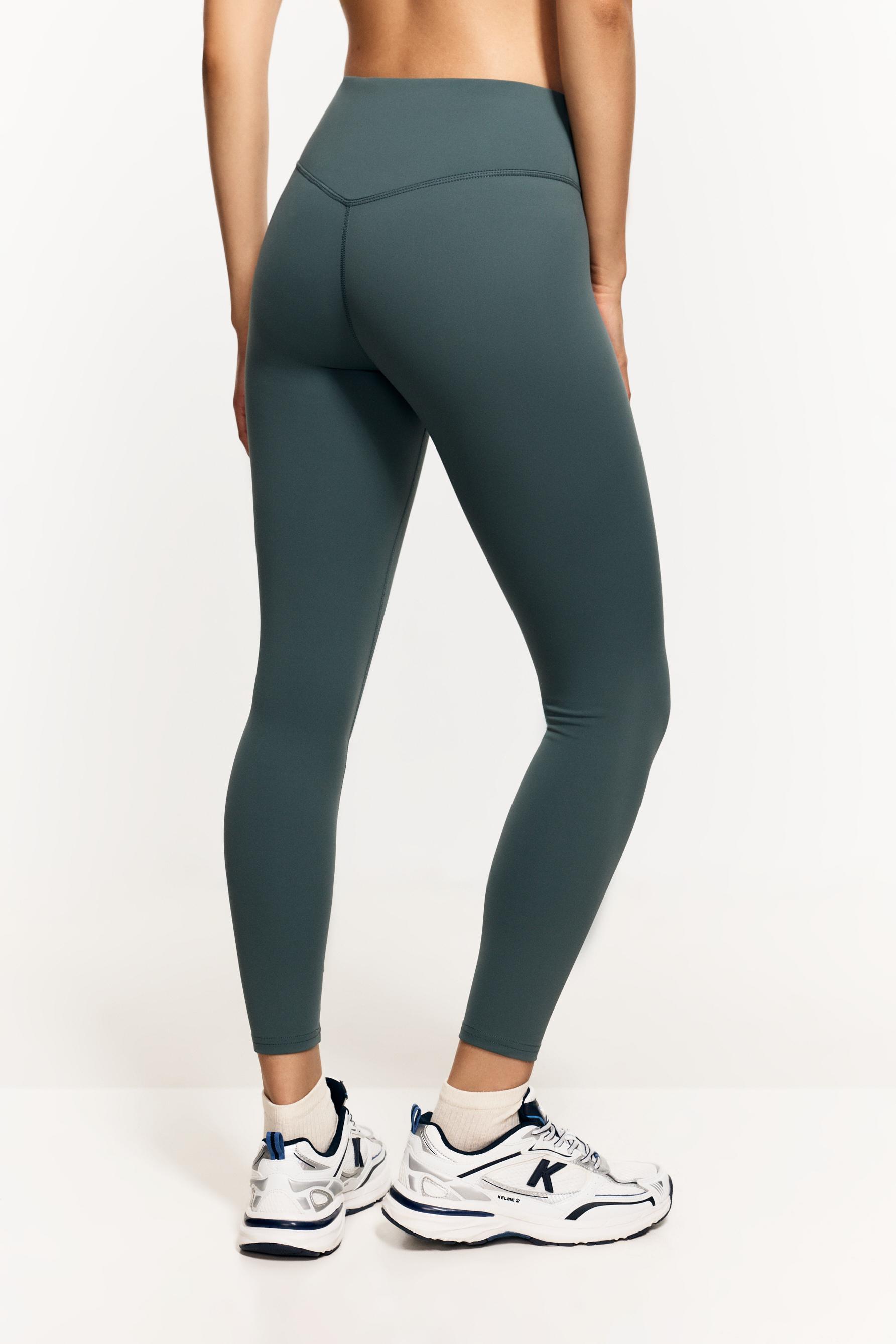 Basic sports leggings — EMERALD GREEN