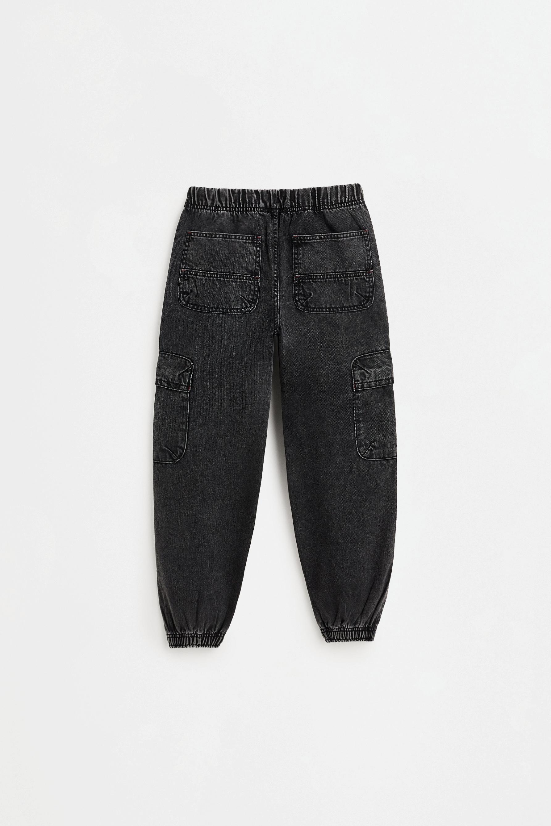 Cargo joggers — BLACK