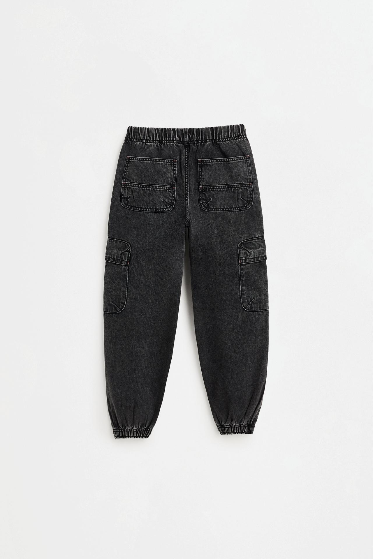 Cargo joggers — BLACK
