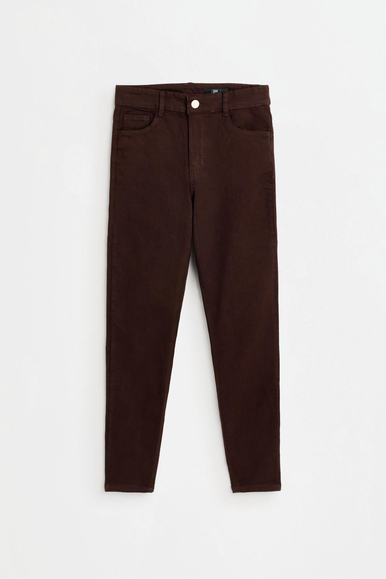 Skinny jeans — BROWN MARL