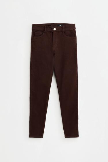 Skinny jeans — BROWN MARL 6