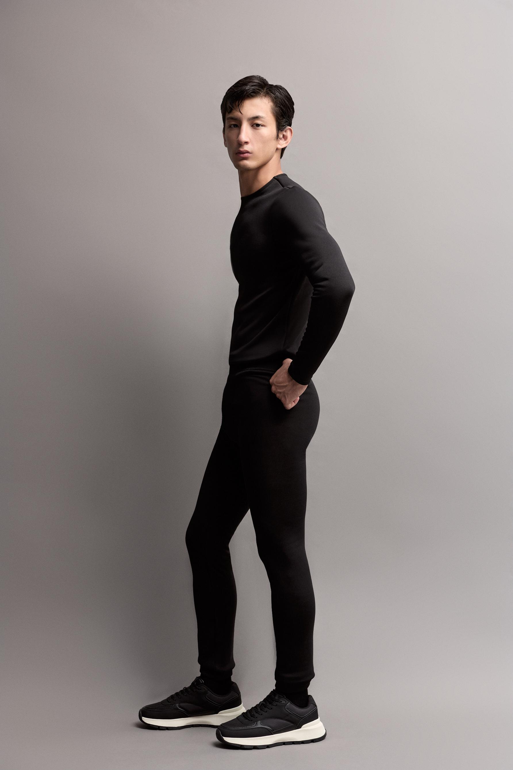 HEAVY WEIGHT thermal leggings (-12ºC to 9ºC) — BLACK