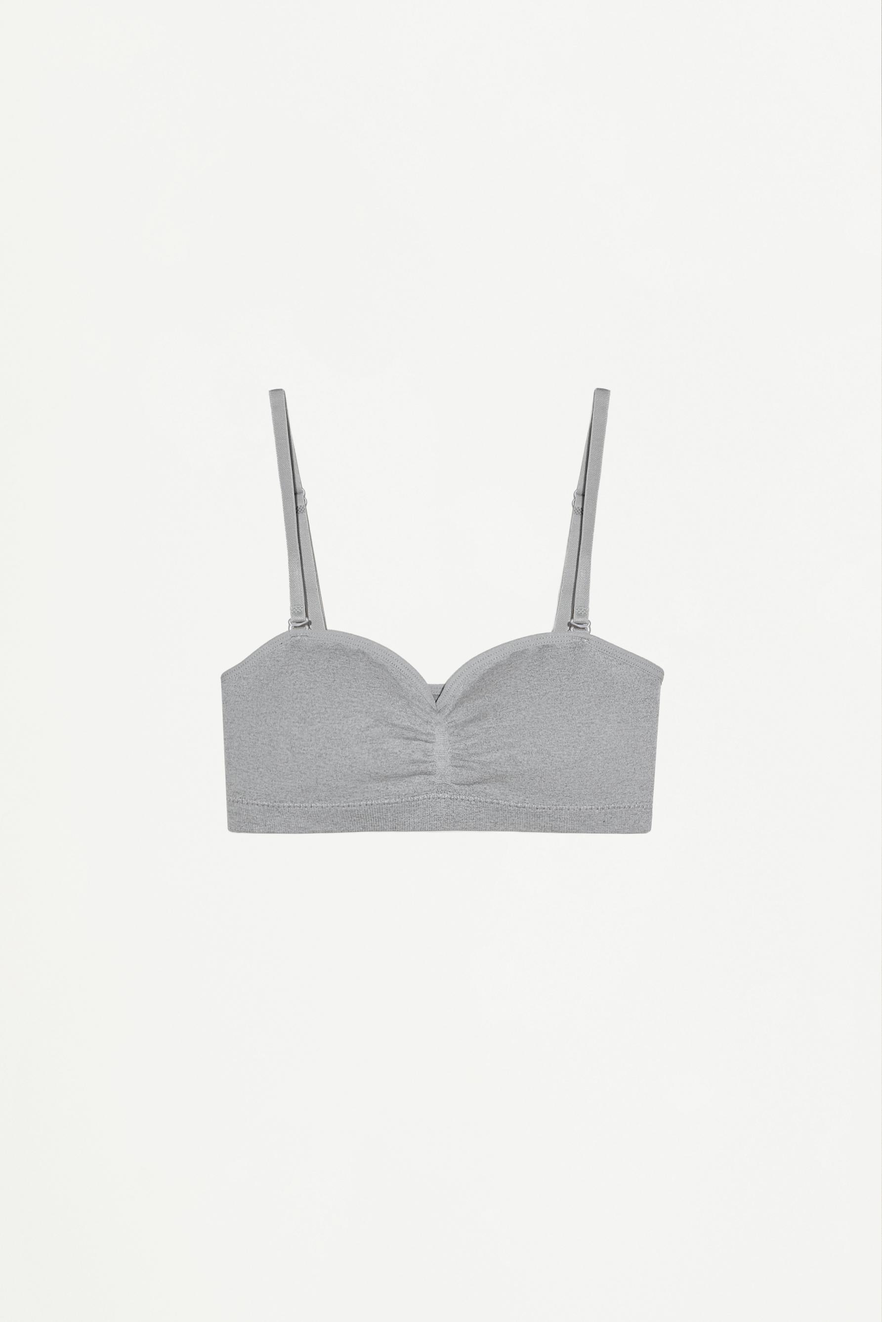 Seamless bandeau tops (2-Pack) — BLACK