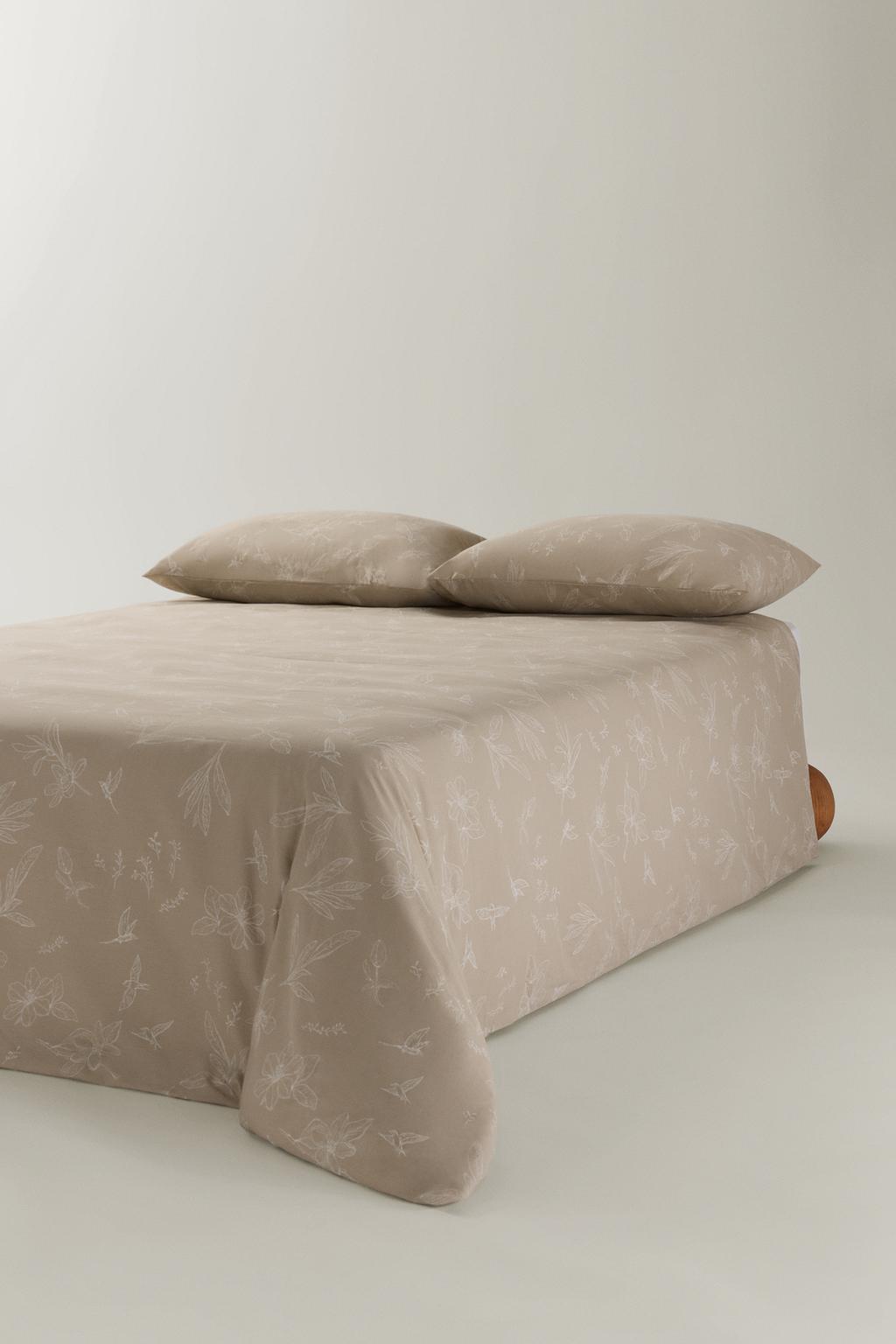 Funda nórdica flores 260 x 240cm