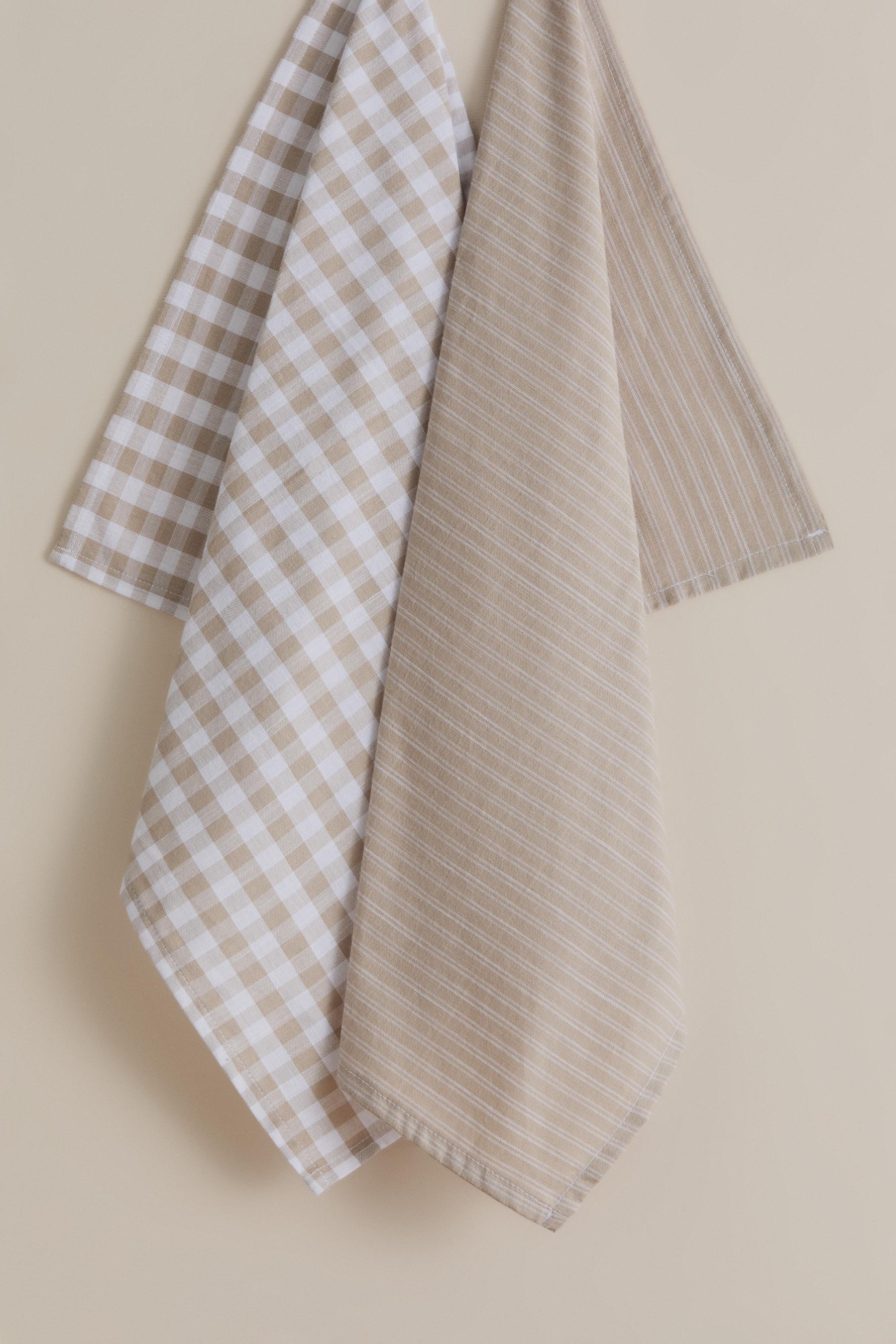 Pack 2 panos de cozinha 40 x 60 cm