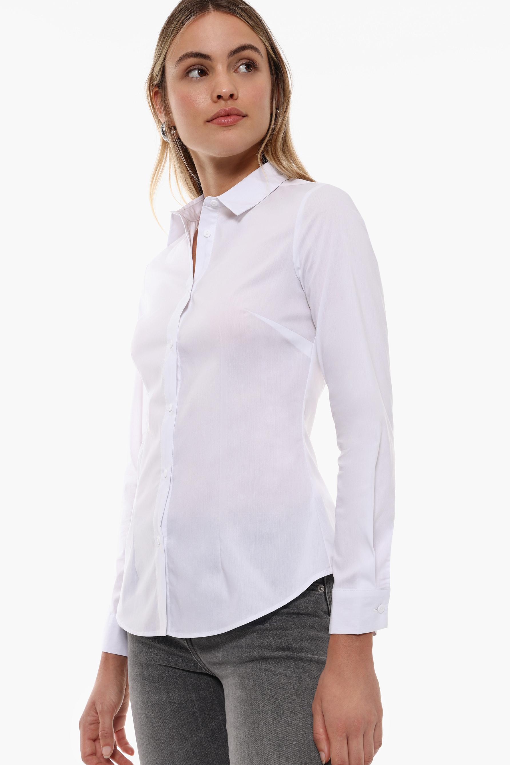 Camisa blanca mujer lefties on sale