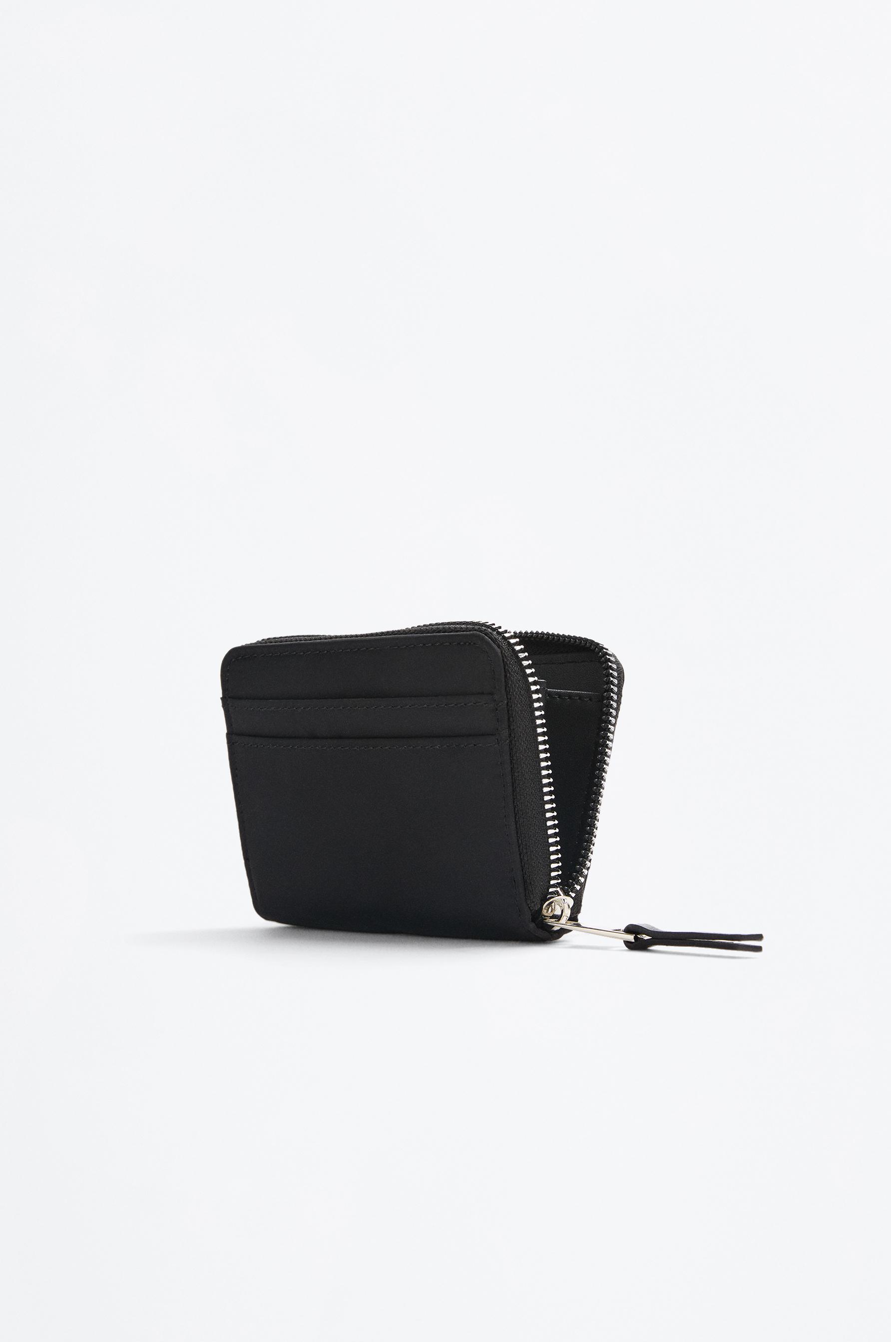 Nylon wallet — BLACK