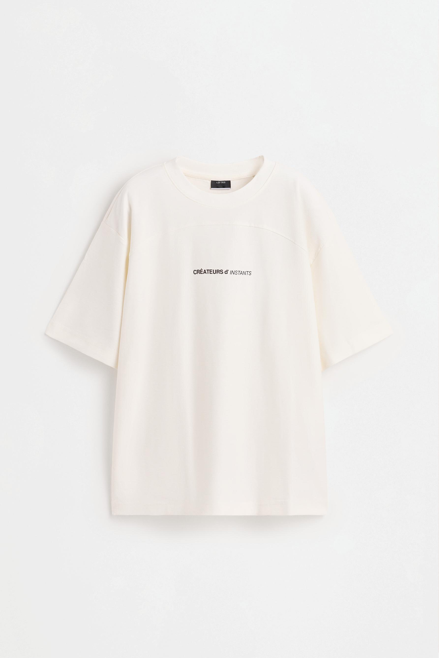 Oversized printed T-shirt — OFF WHITE
