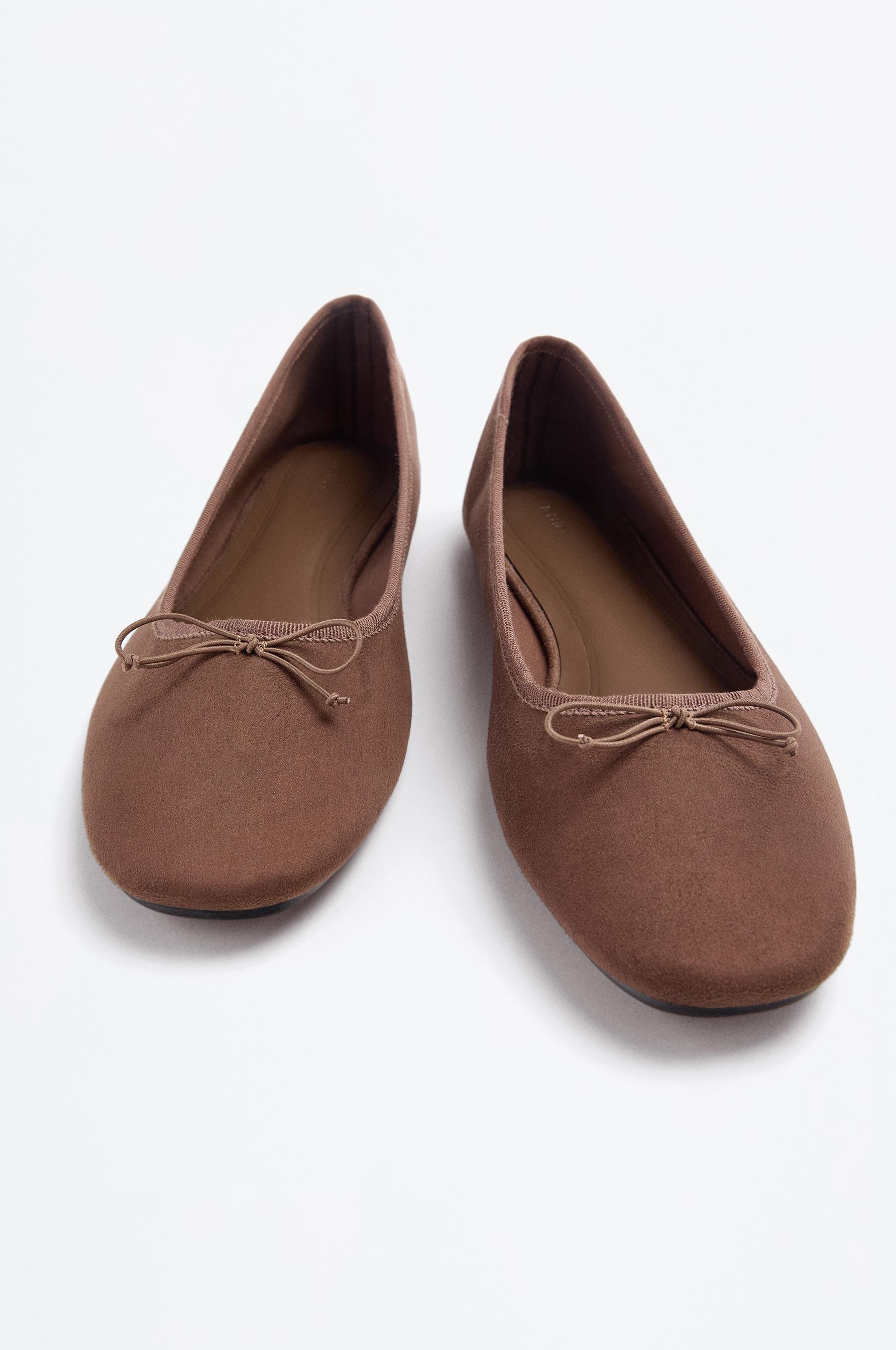 Basic ballet flats — BROWN