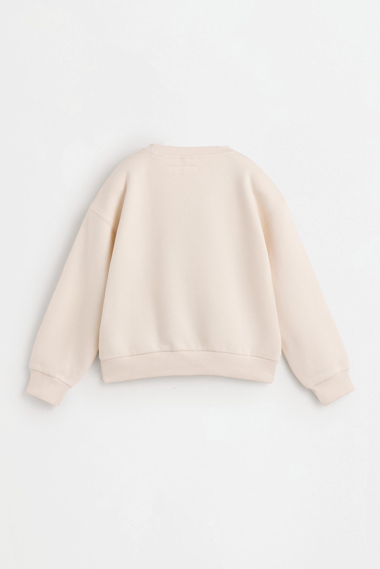 Pack of 2 plain fleece sweatshirts — MAUVE PINK