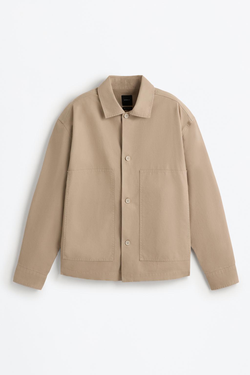 Twill overshirt