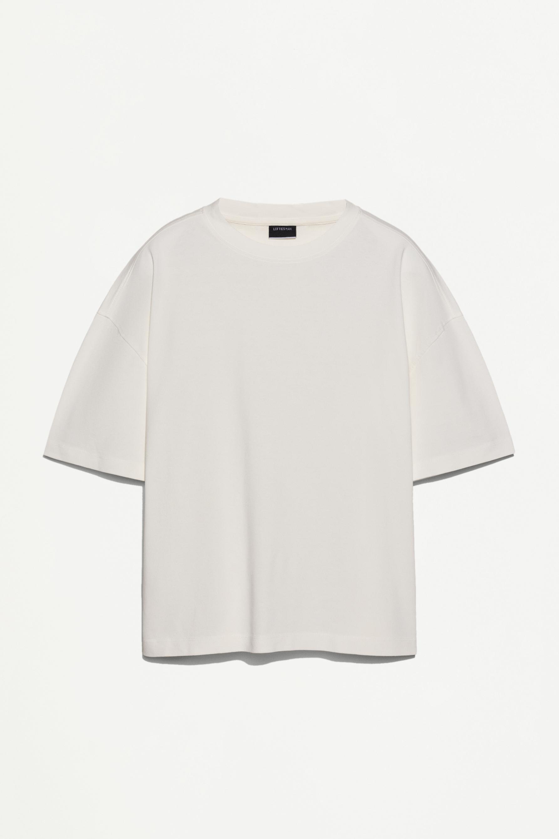 Heavy faded effect T-shirt — OFF WHITE