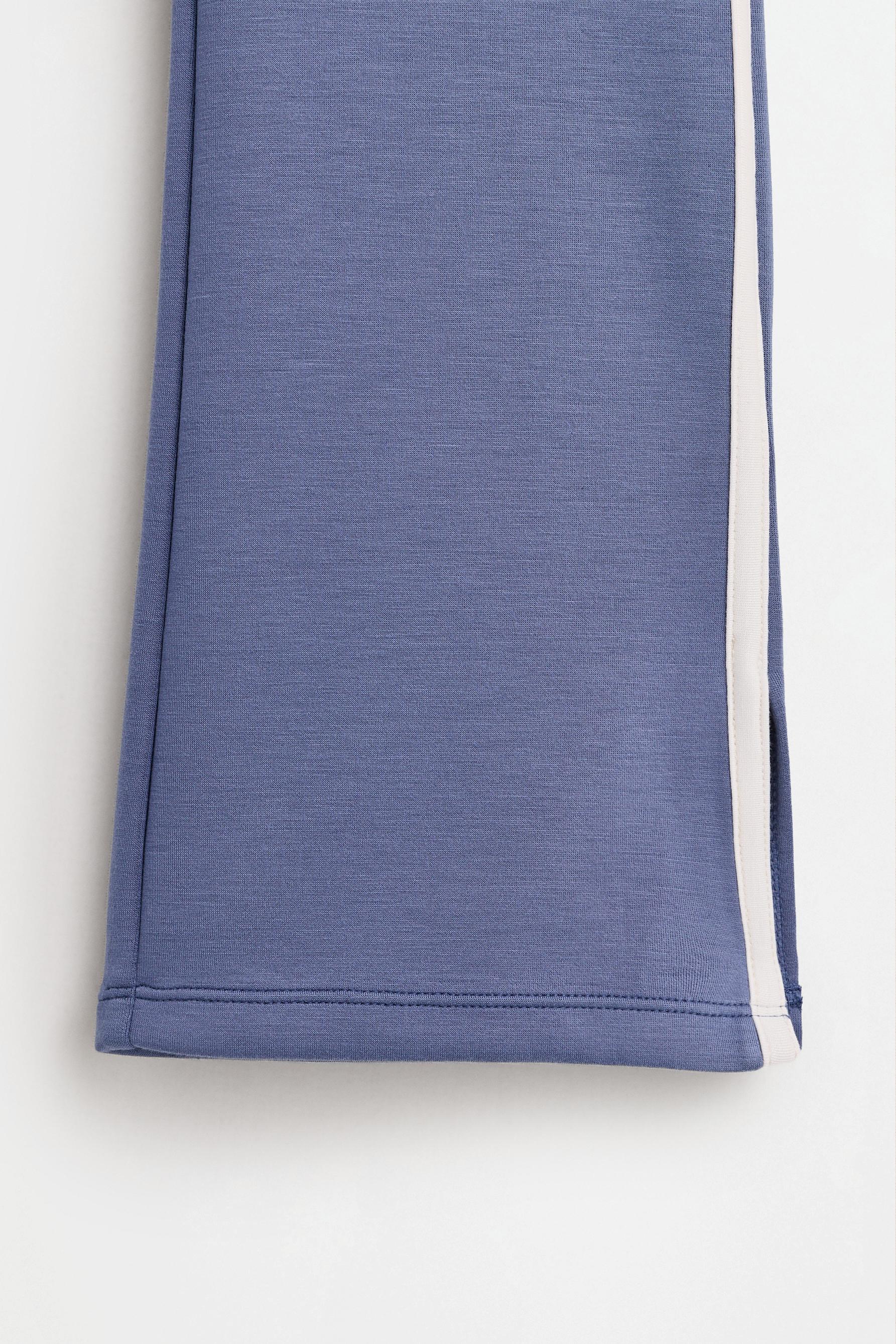 Flared sports leggings — PETROL BLUE