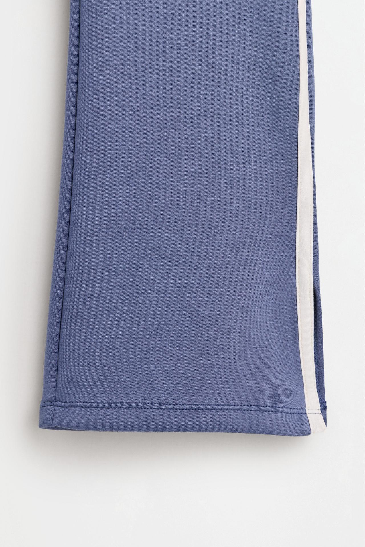 Flared sports leggings — PETROL BLUE