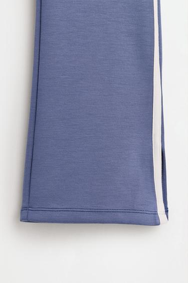 Flared sports leggings — PETROL BLUE 4