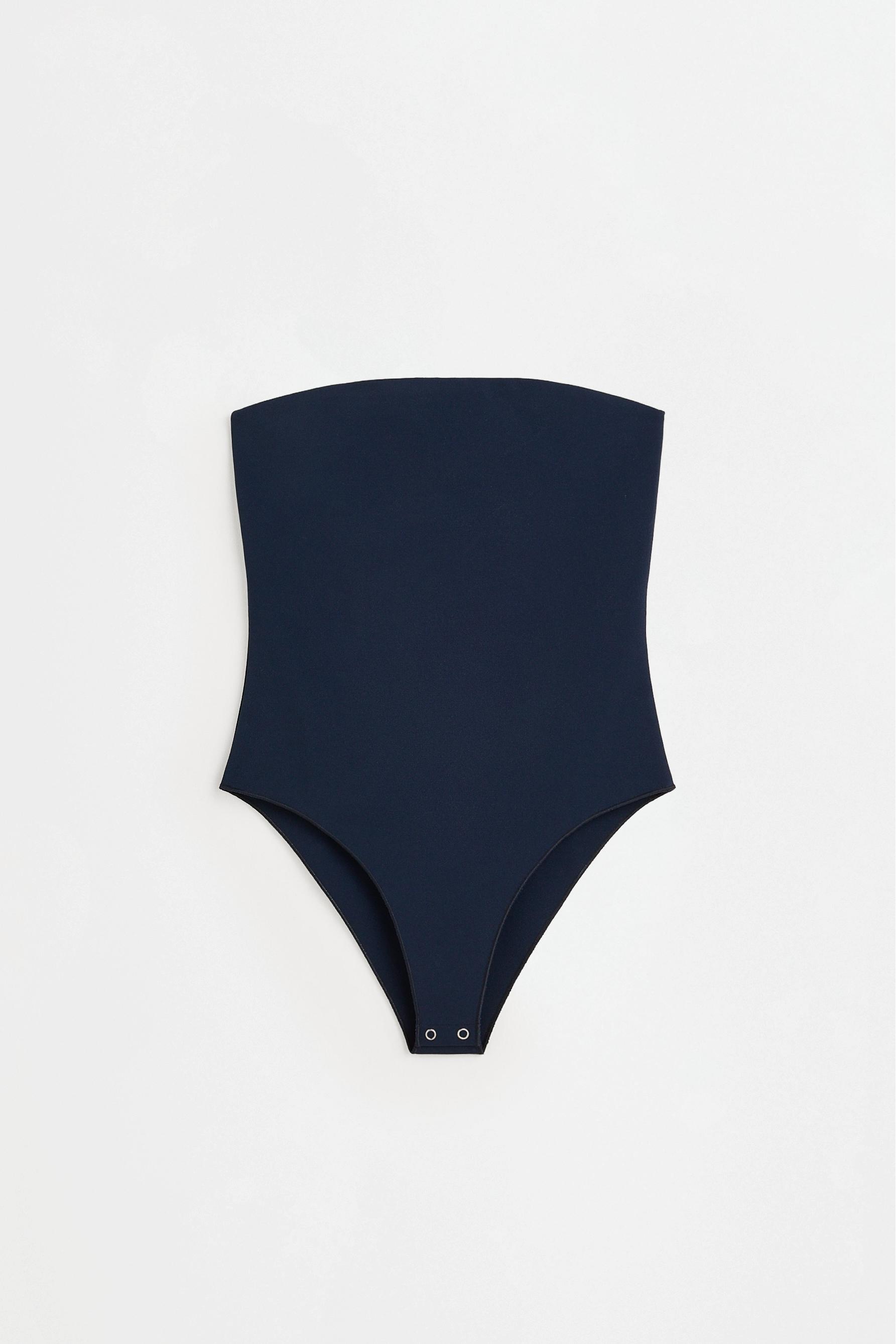 Bandeau bodysuit — DARK NAVY