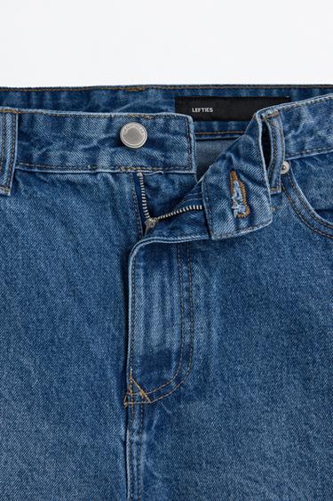 Regular fit denim Bermuda shorts — INDIGO 7