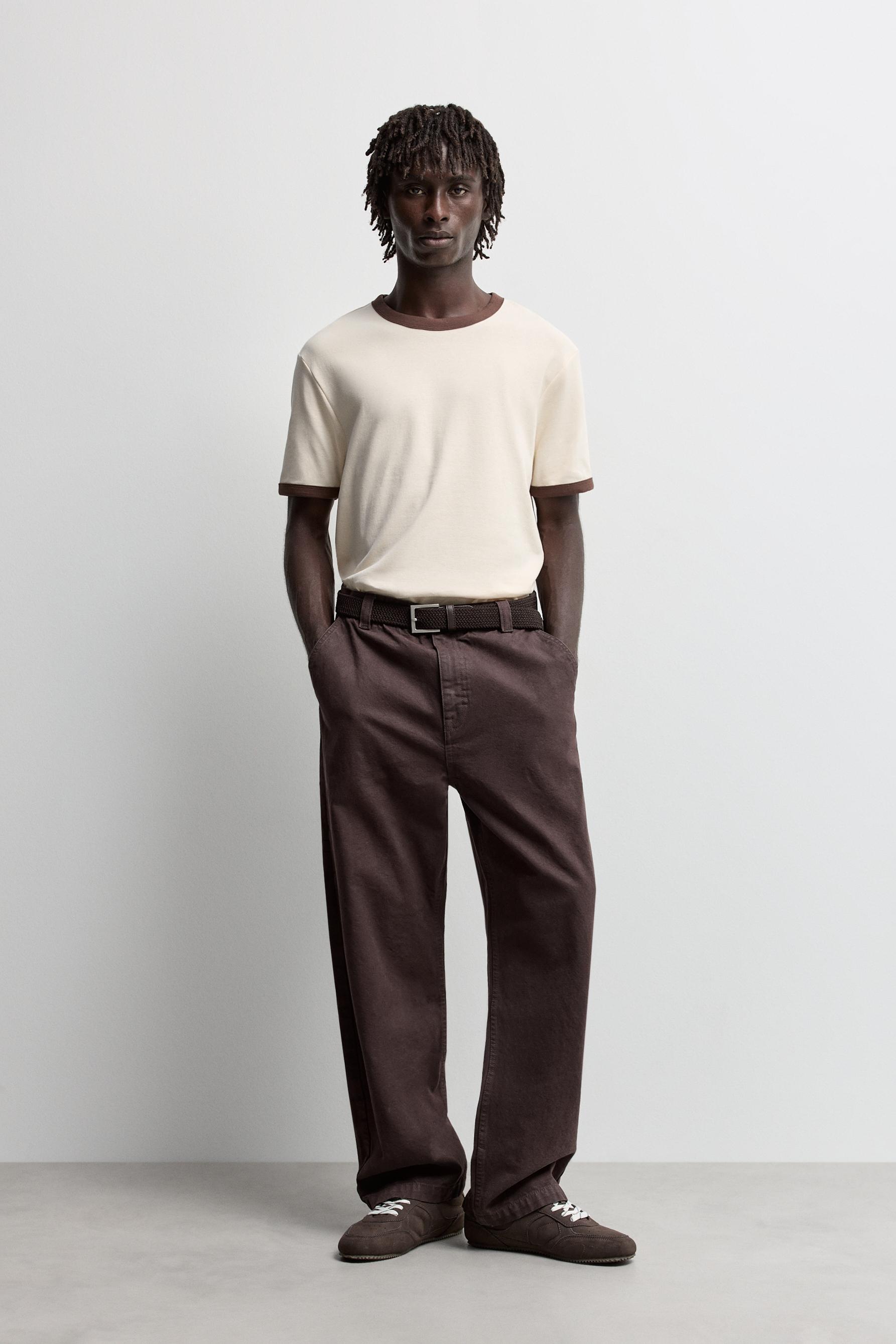Contrast T-shirt — BUTTER