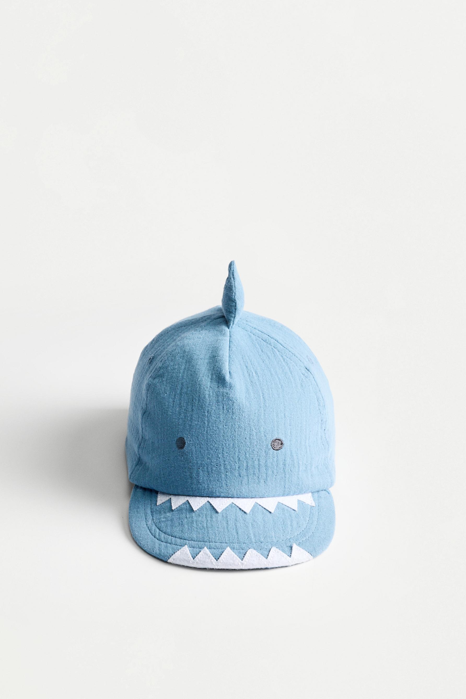Shark cap — NAVY BLUE