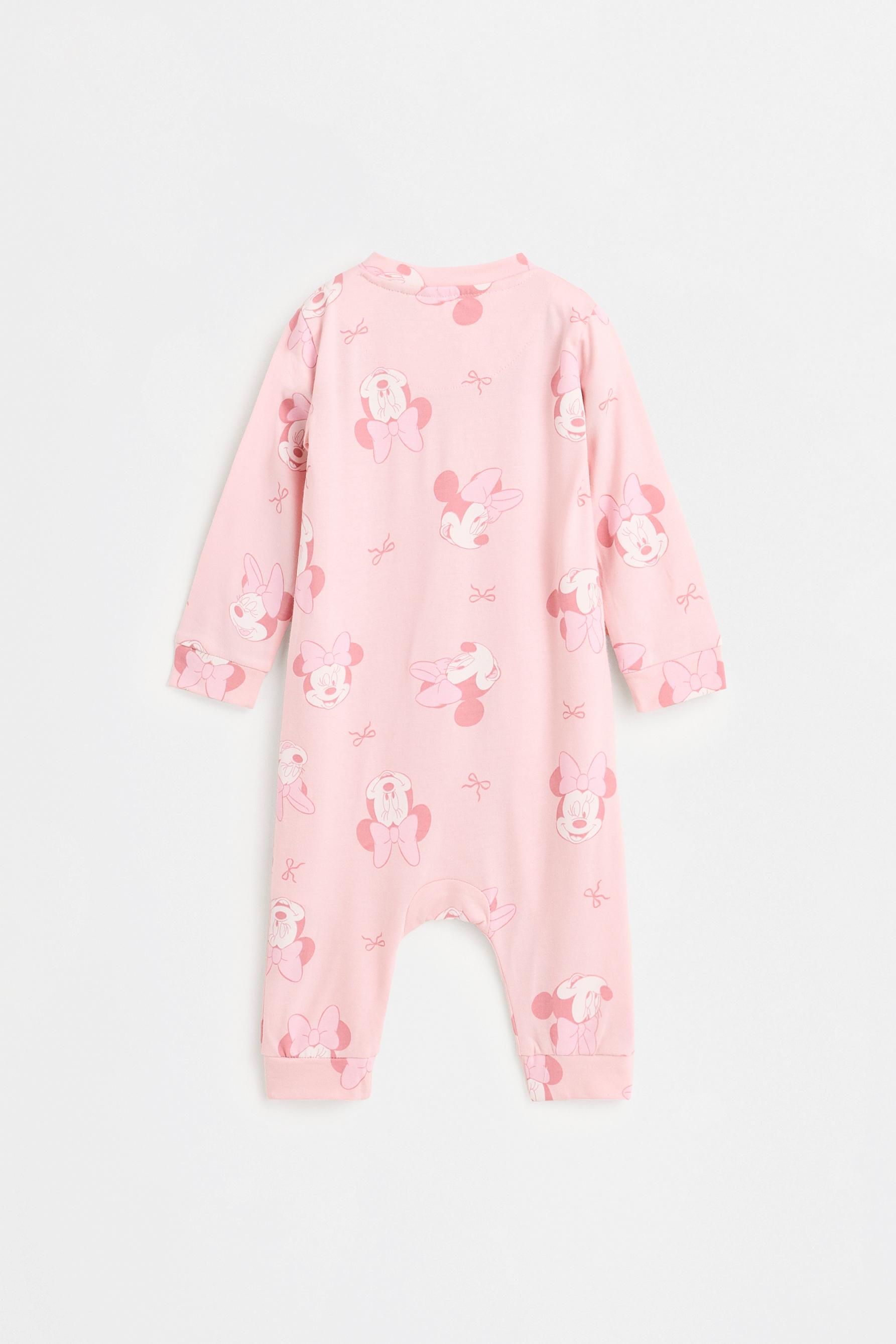 Pack of 2 Minnie Mouse ©Disney sleepsuits — ECRU