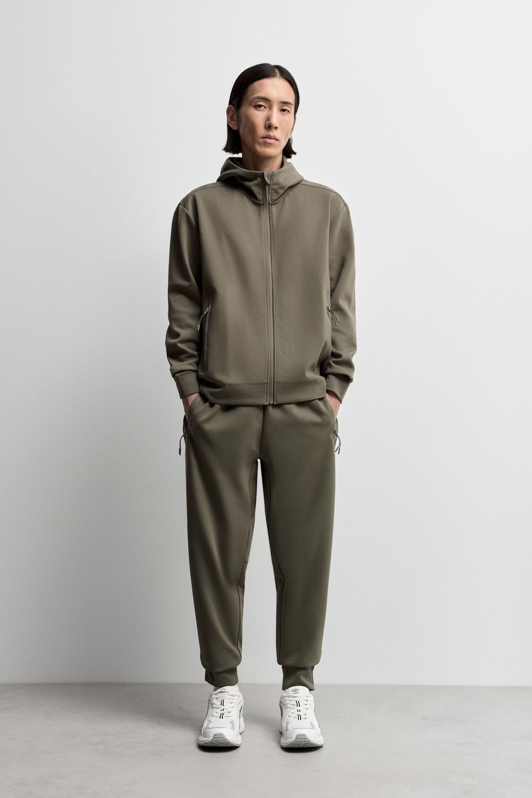 Basic interlock joggers — GREEN
