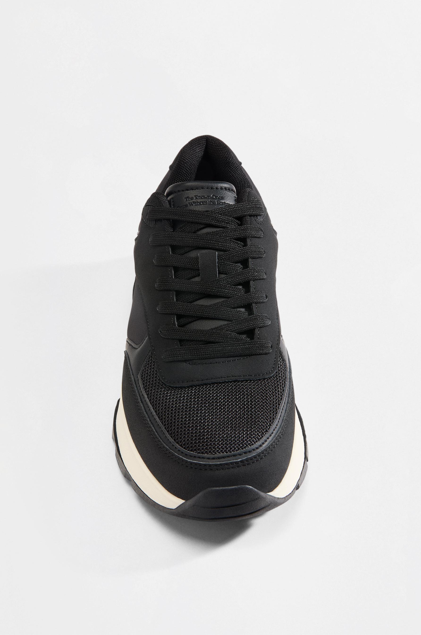 Dress sneakers — BLACK