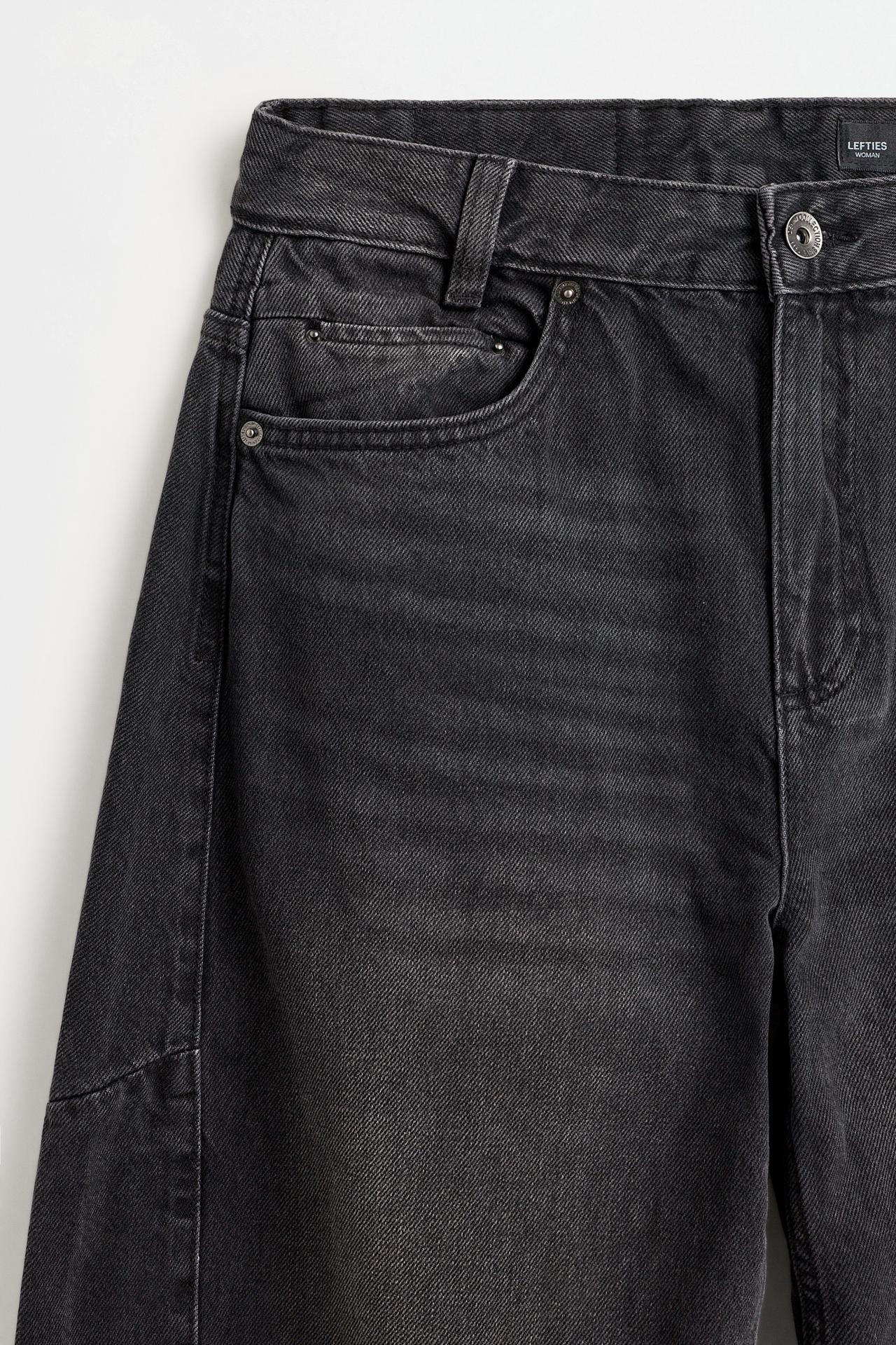 Barrel jeans — CHARCOAL